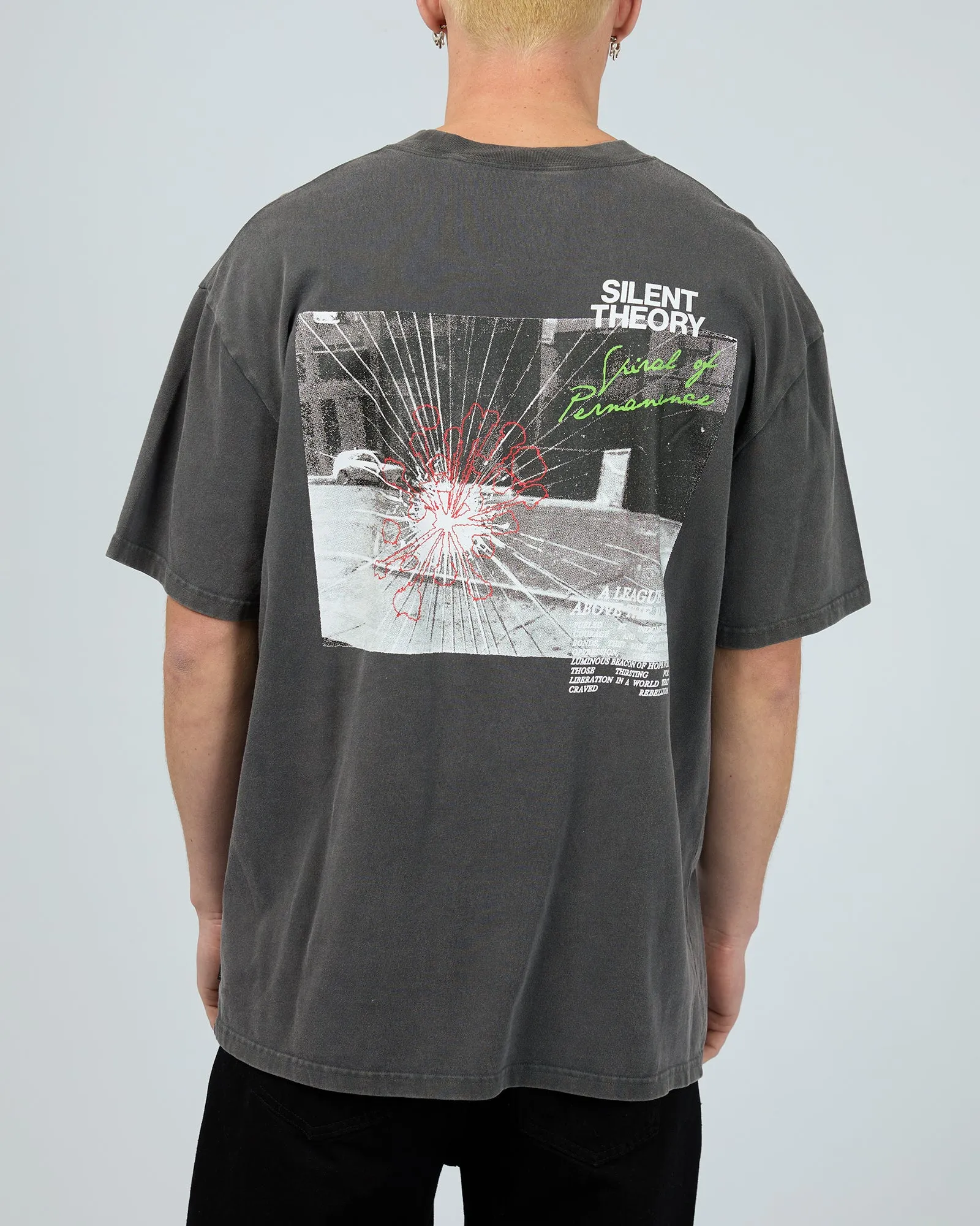 Above The Rest Tee Charcoal