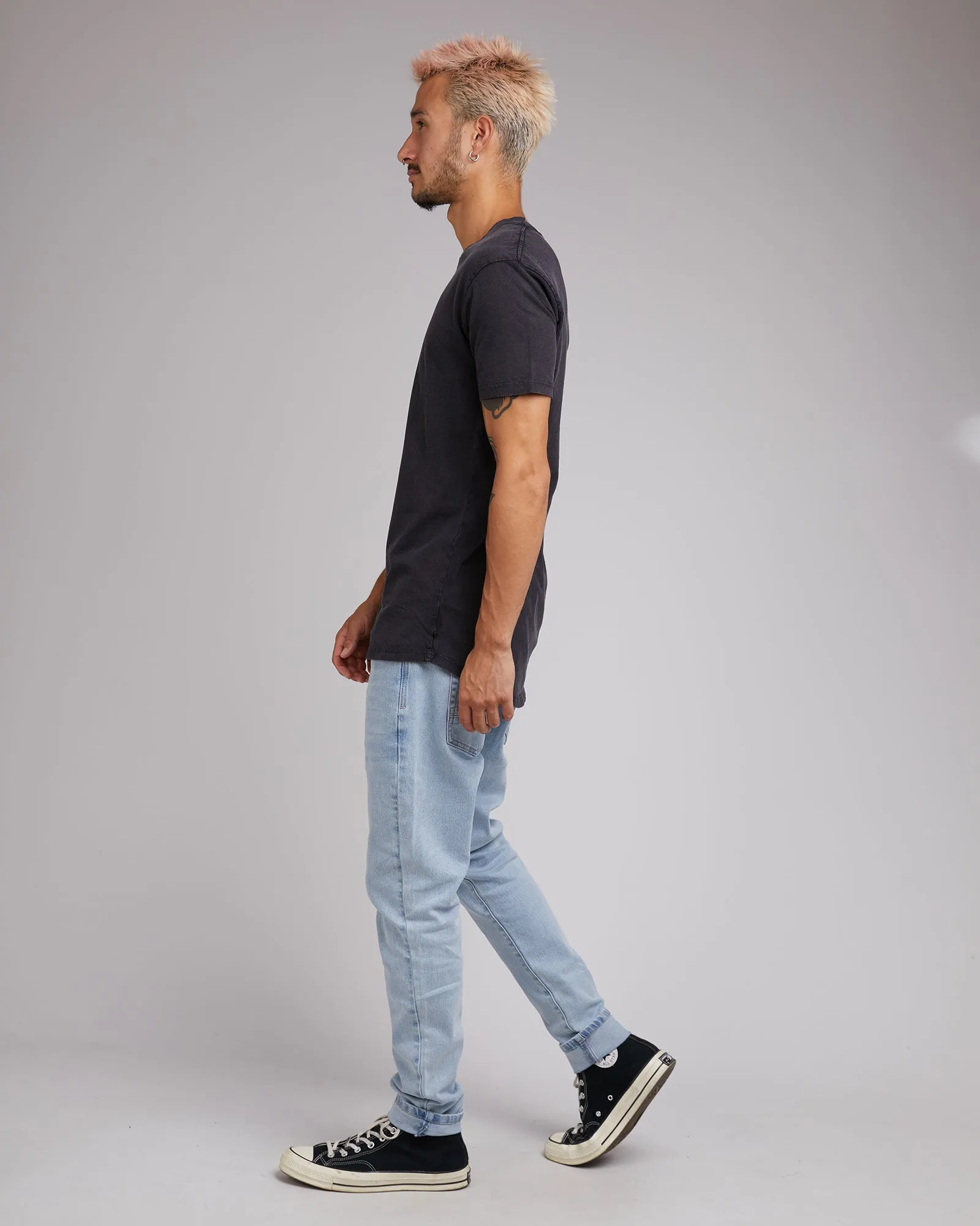Acid Tail Tee 3pk Navywhtstr/Navy/Wblk