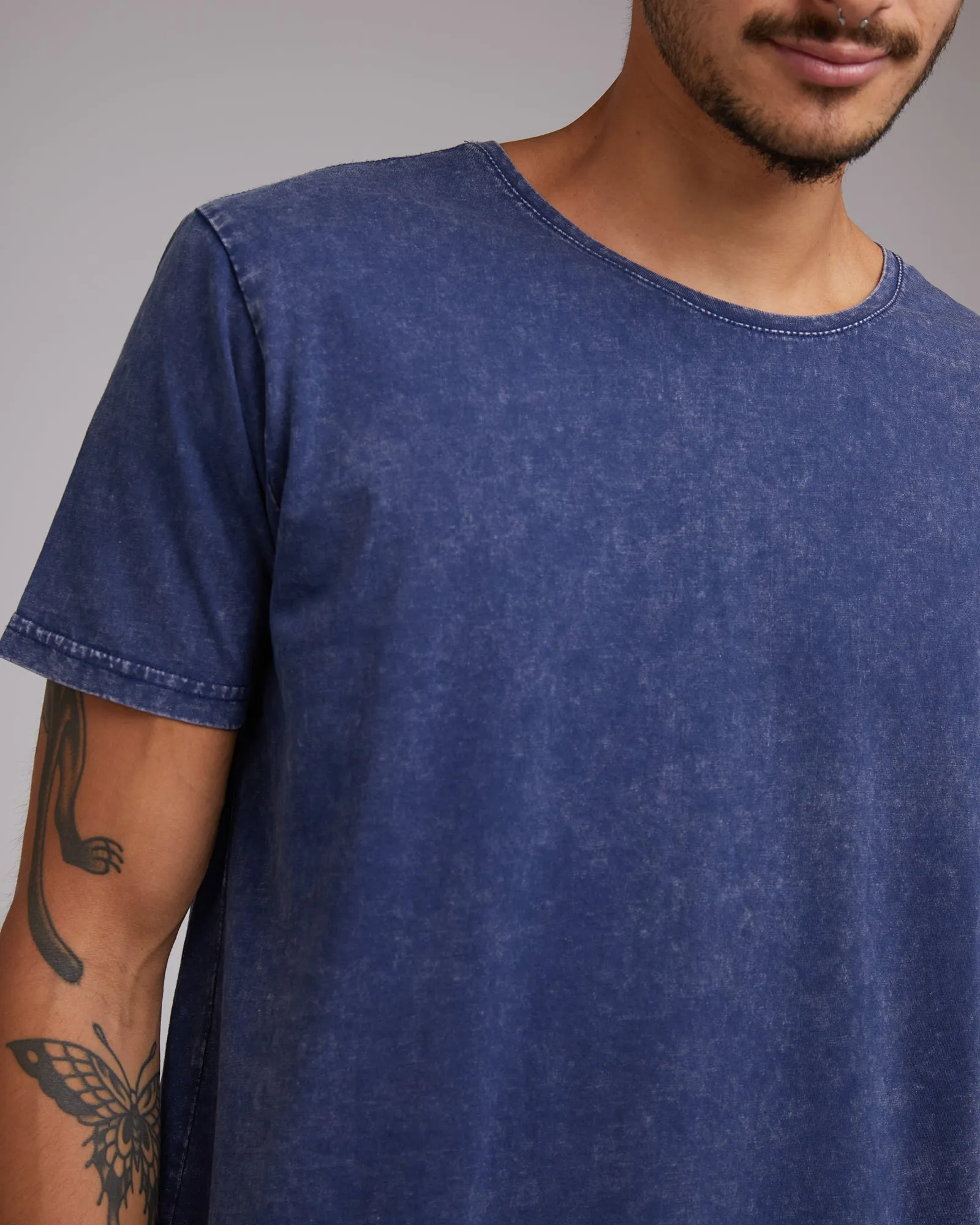 Acid Tail Tee 3pk Navywhtstr/Navy/Wblk