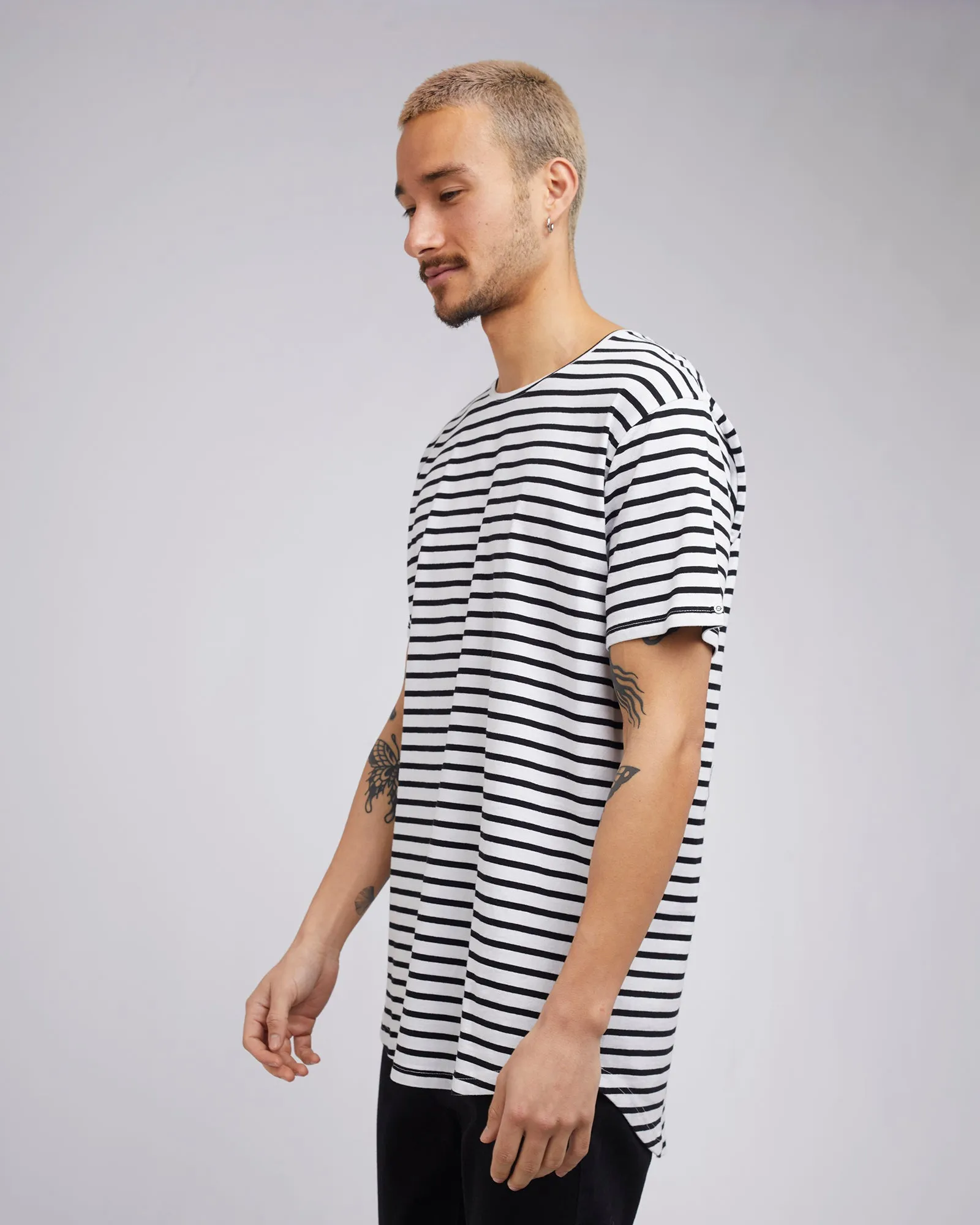Acid Tail Tee 3pk Navywhtstr/Navy/Wblk