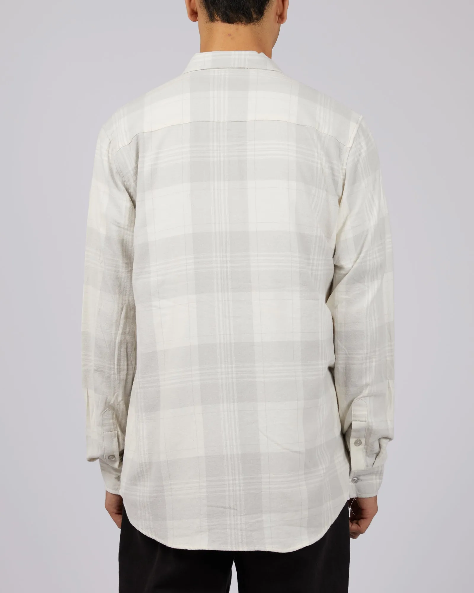 Apex Check Shirt Grey