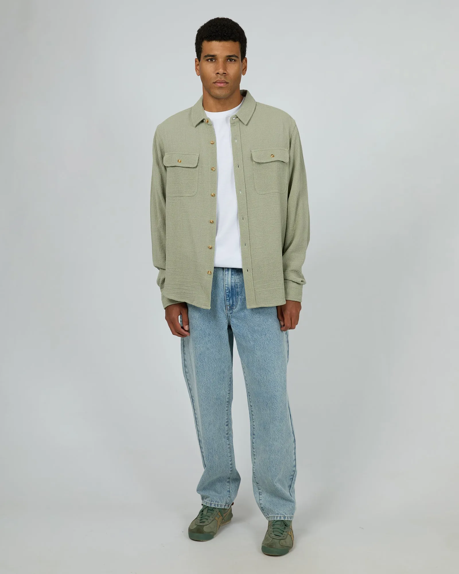 Aspen Ls Shirt Sage