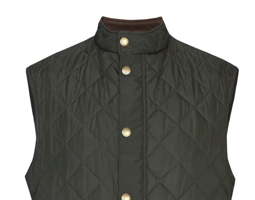 Barbour Lowerdale Quilted Vest - Olive