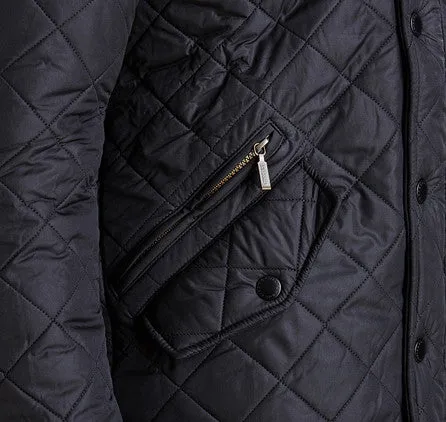 Barbour Powell Quilted Jacket - Black