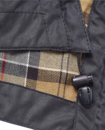 Barbour Waxed Cotton Hood - Rustic, Sage, Black and Navy