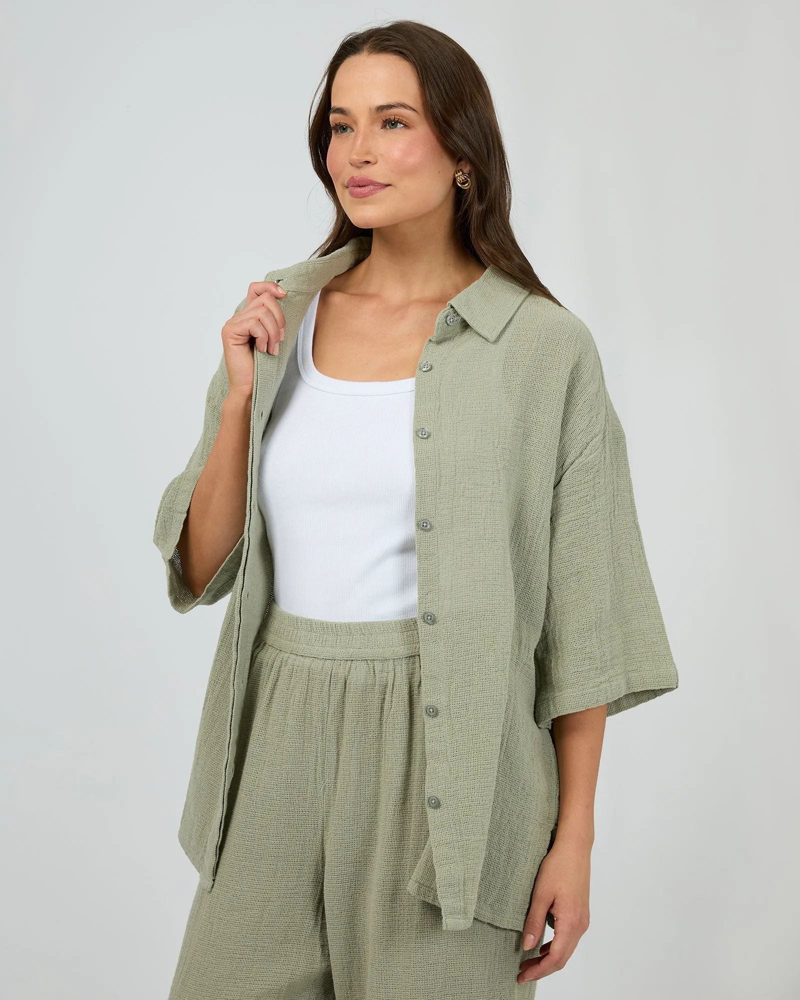 Becket Shirt Sage