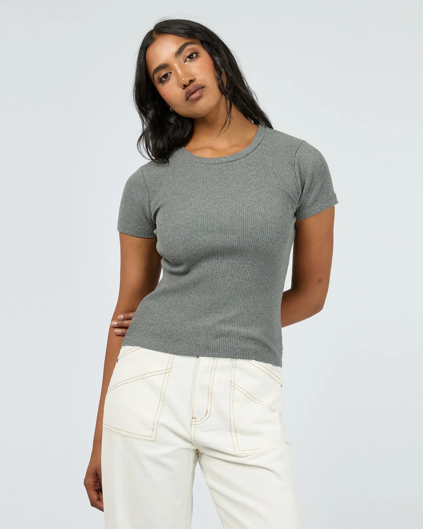 Bella Tee Charcoal
