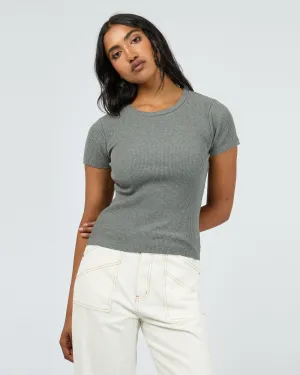 Bella Tee Charcoal