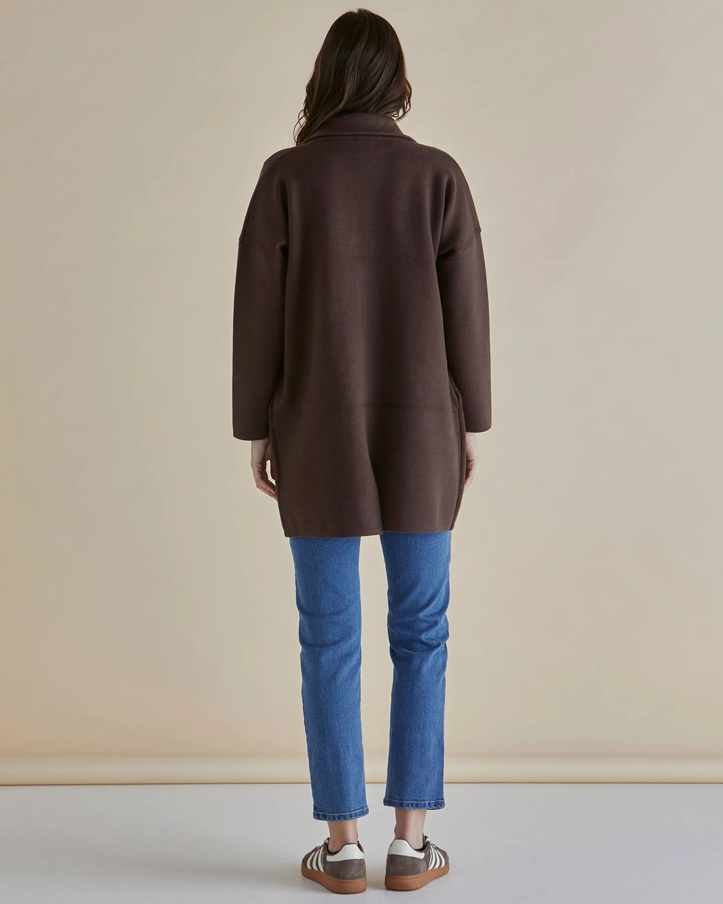 Betty Basics Bristol Coatigan Brown