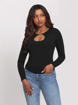Black Keyhole Morgen Top Guess
