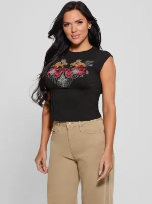 Black Lioness Corset Top Guess