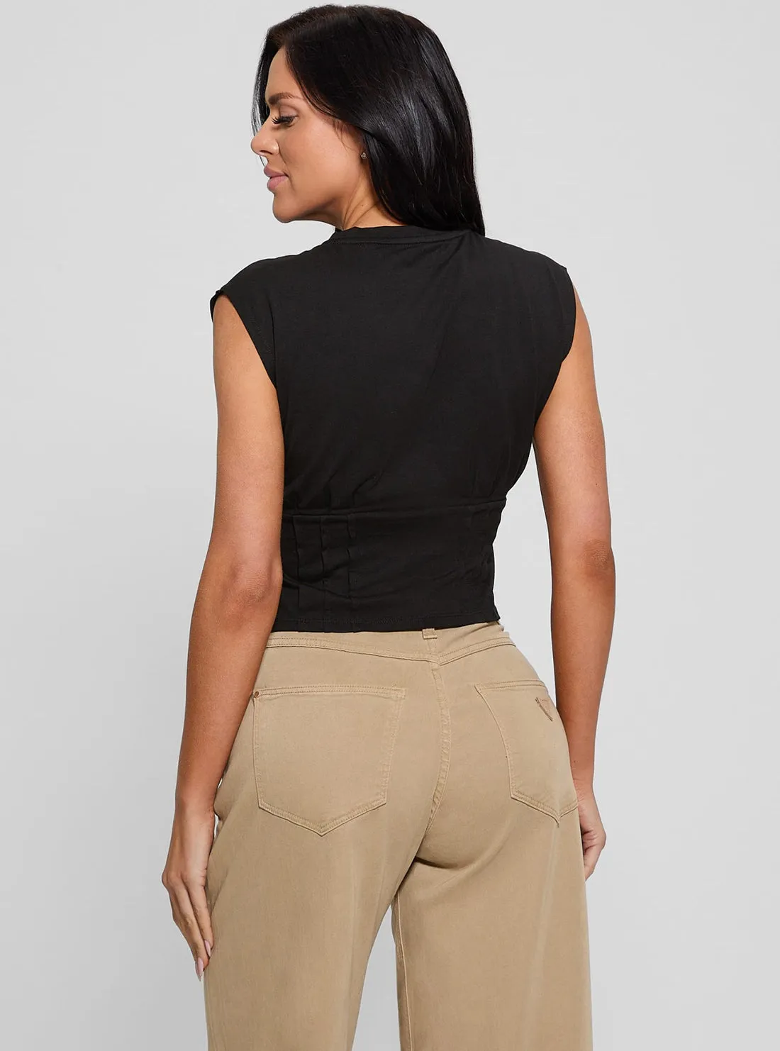 Black Lioness Corset Top Guess