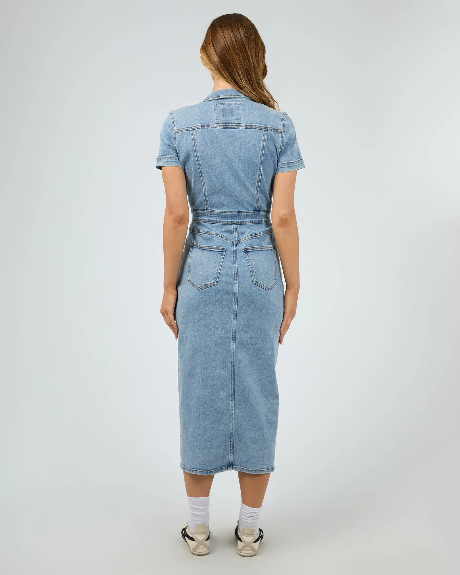 Boston Midi Dress Light Blue
