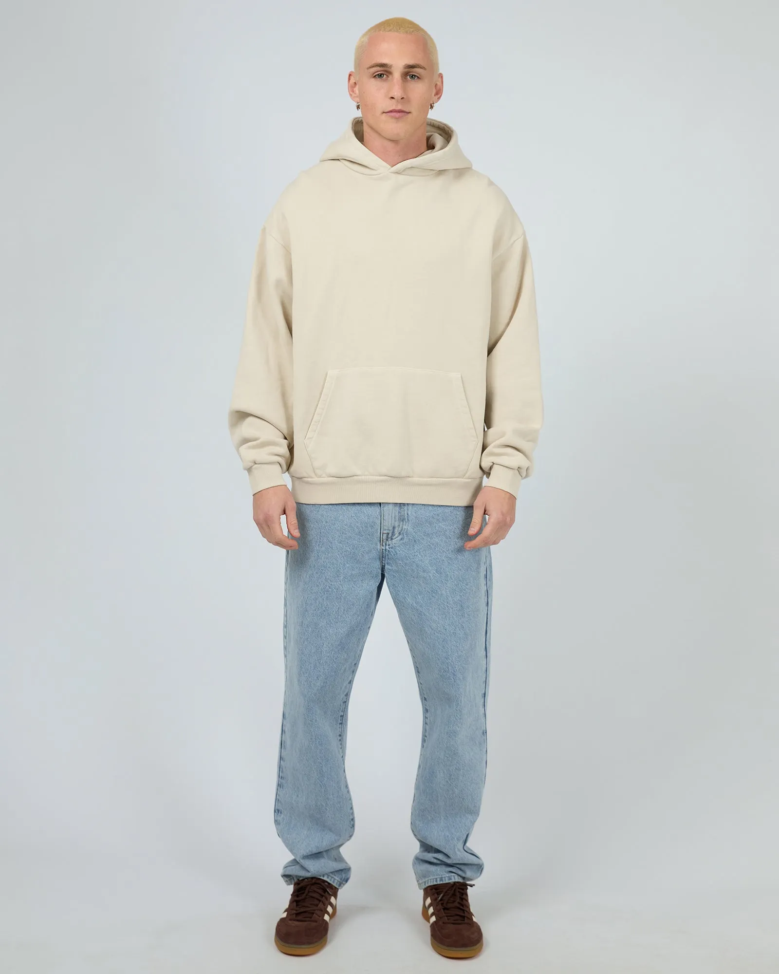 Box Hoodie Chalk