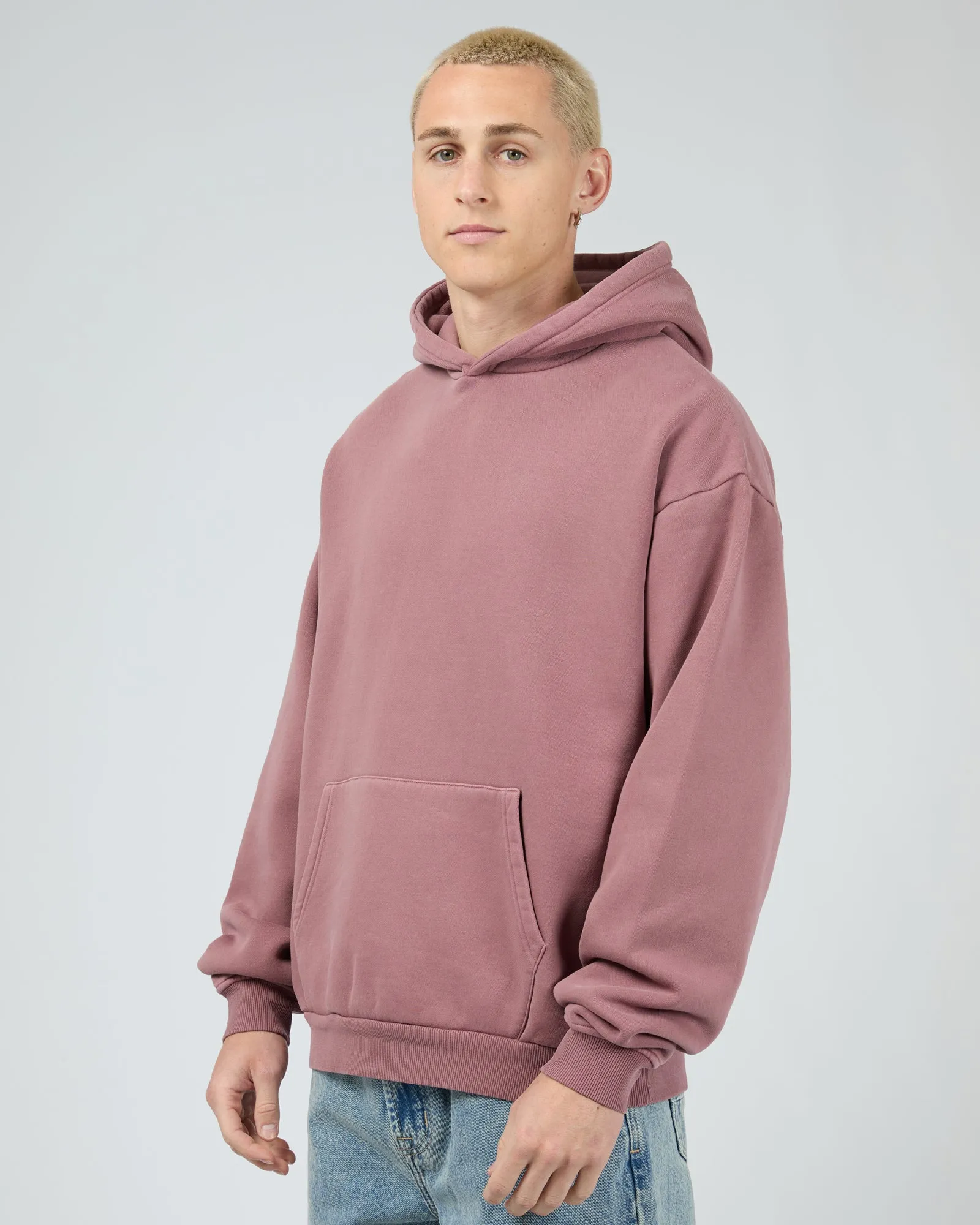 Box Hoodie Plum
