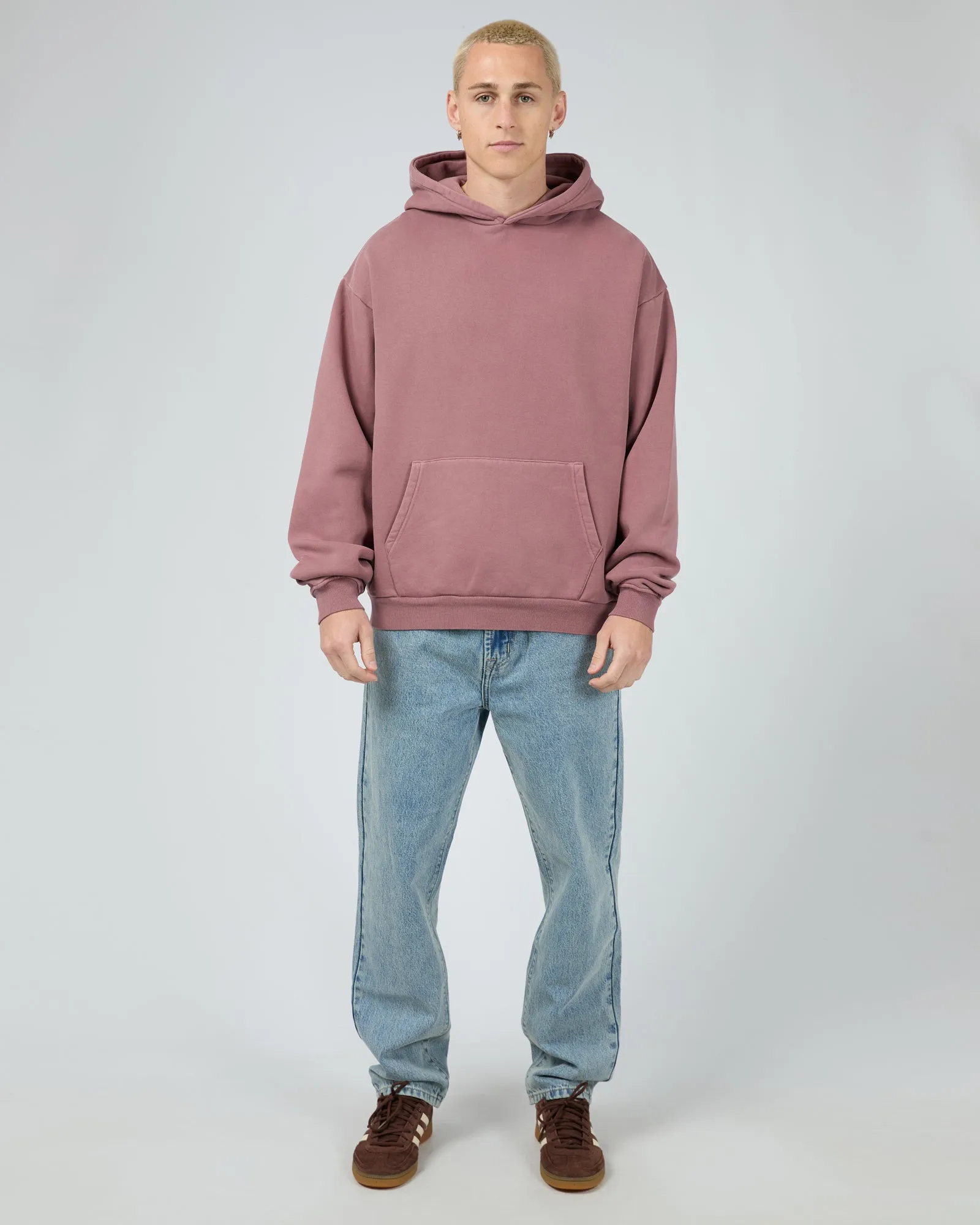 Box Hoodie Plum
