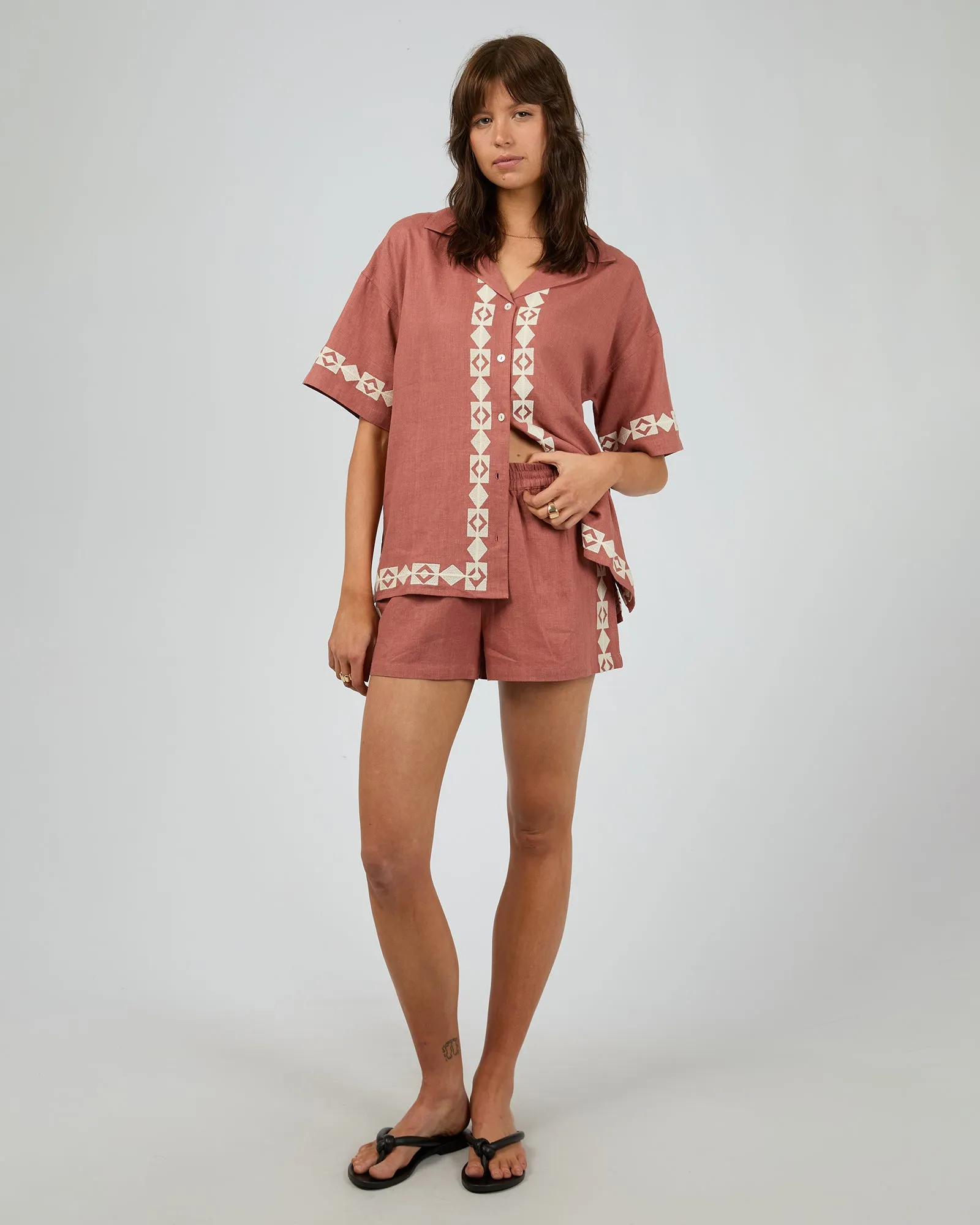 Capri Shirt Clay