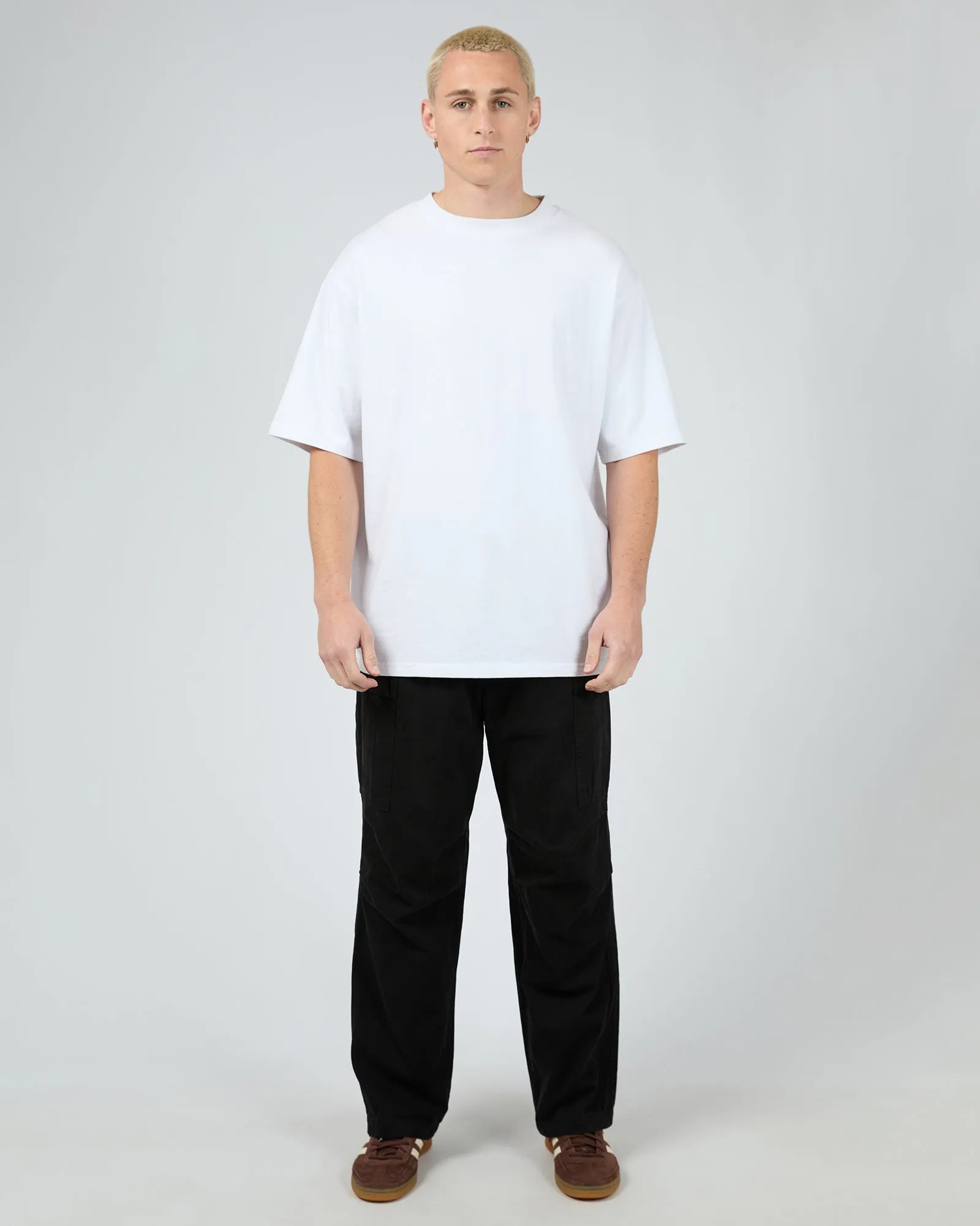Cargo Pant Washed Black
