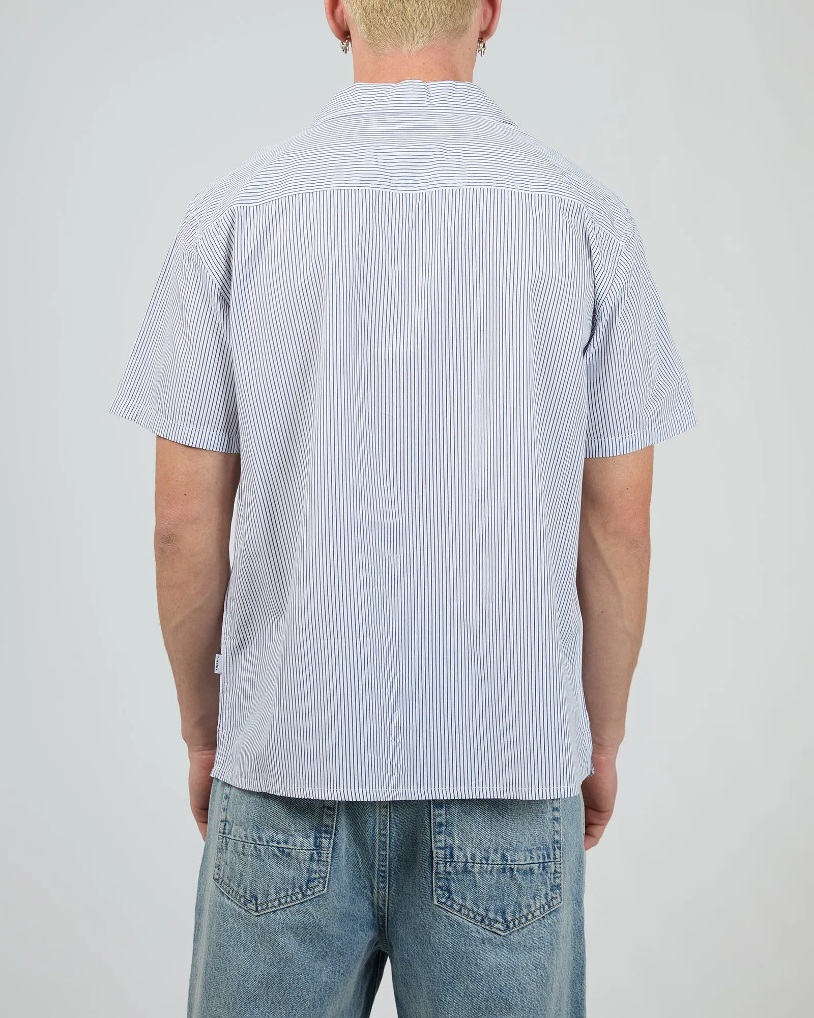 Charlie Stripe Shirt White