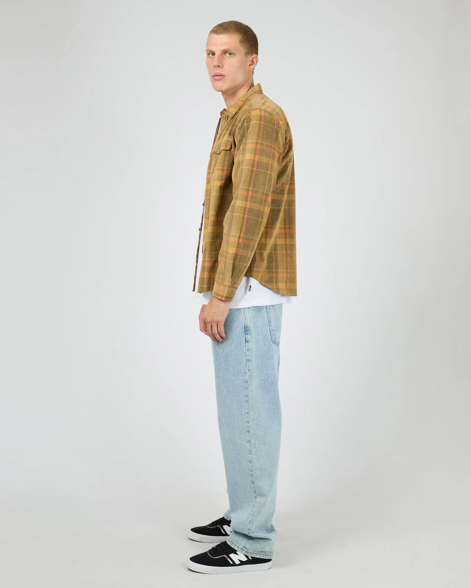 Check Cord Shirt Multicoloured