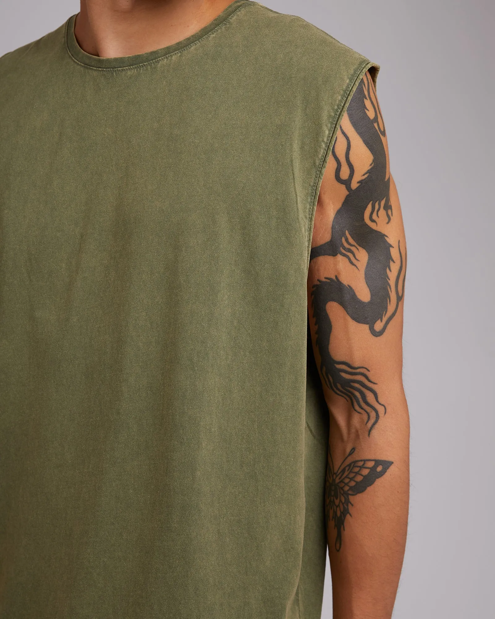 Classic Muscle Khaki