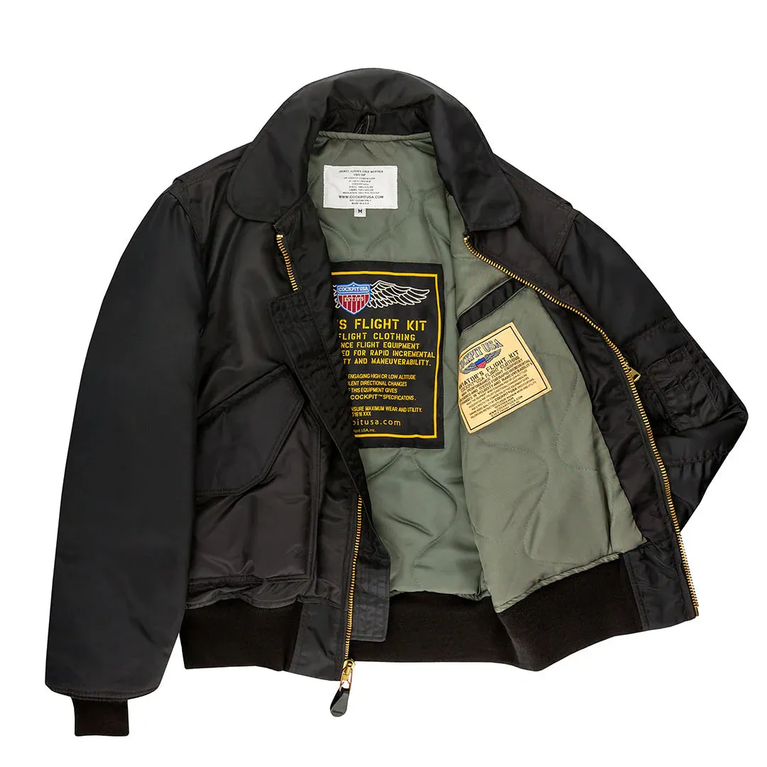 Cockpit USA Mens Military Spec Cold Weather Flight Jacket