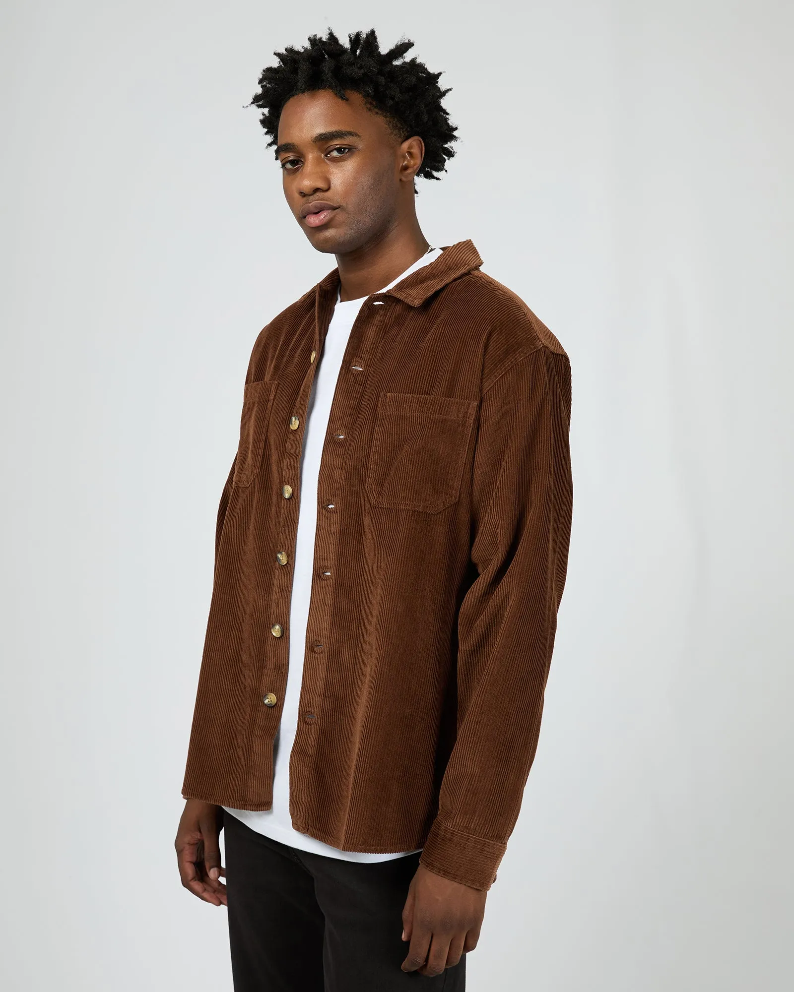 Cord Over Shirt Nut