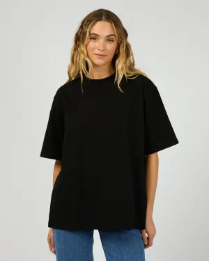 Core Oversized Tee Black