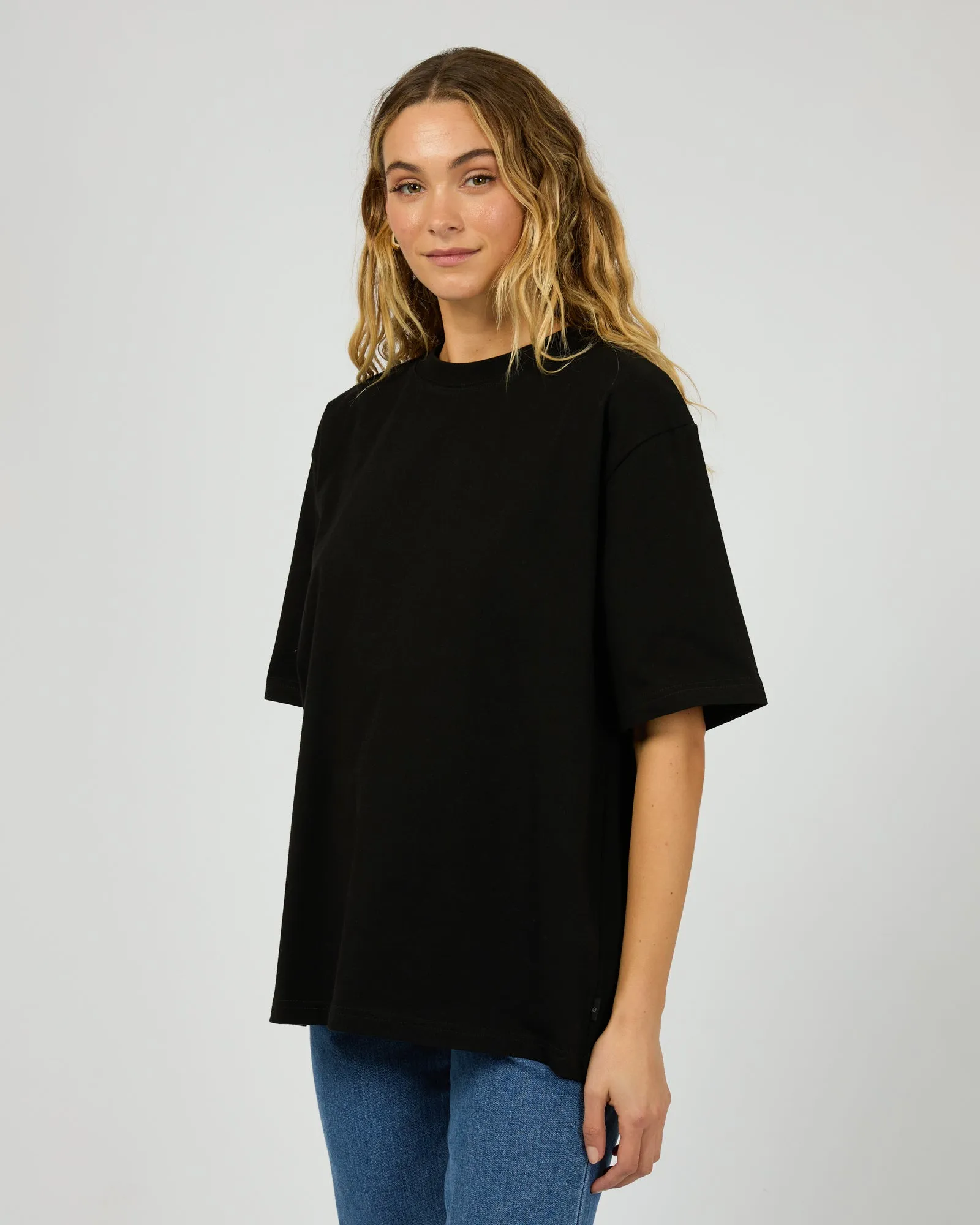 Core Oversized Tee Black