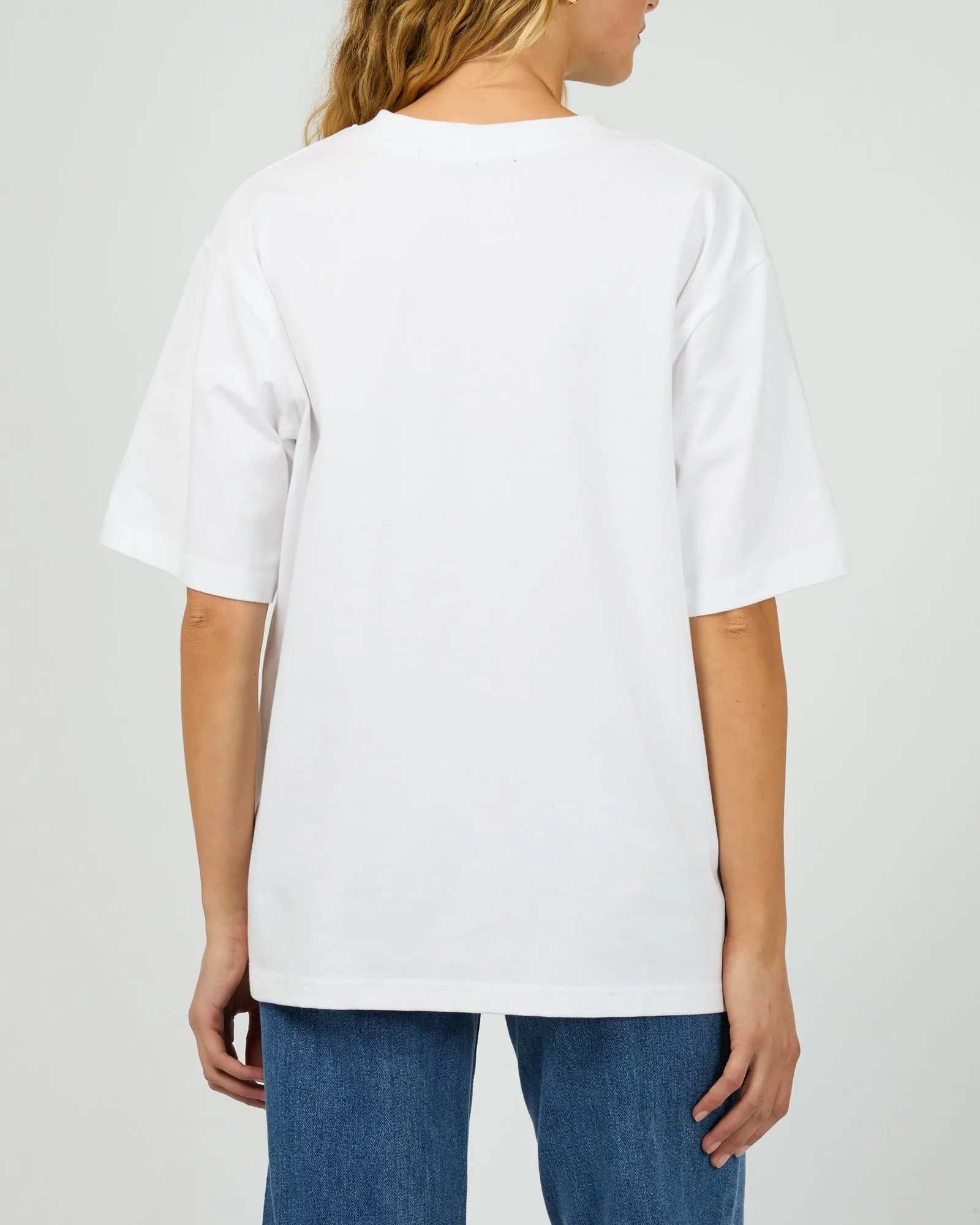 Core Oversized Tee White