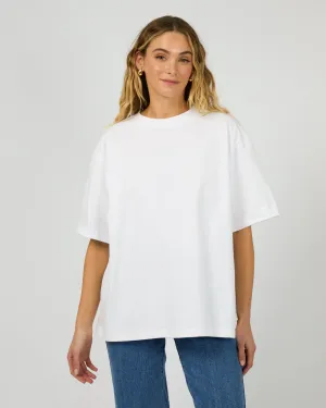 Core Oversized Tee White