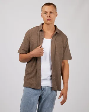 Cove Short Sleeve Shirt Mushroom