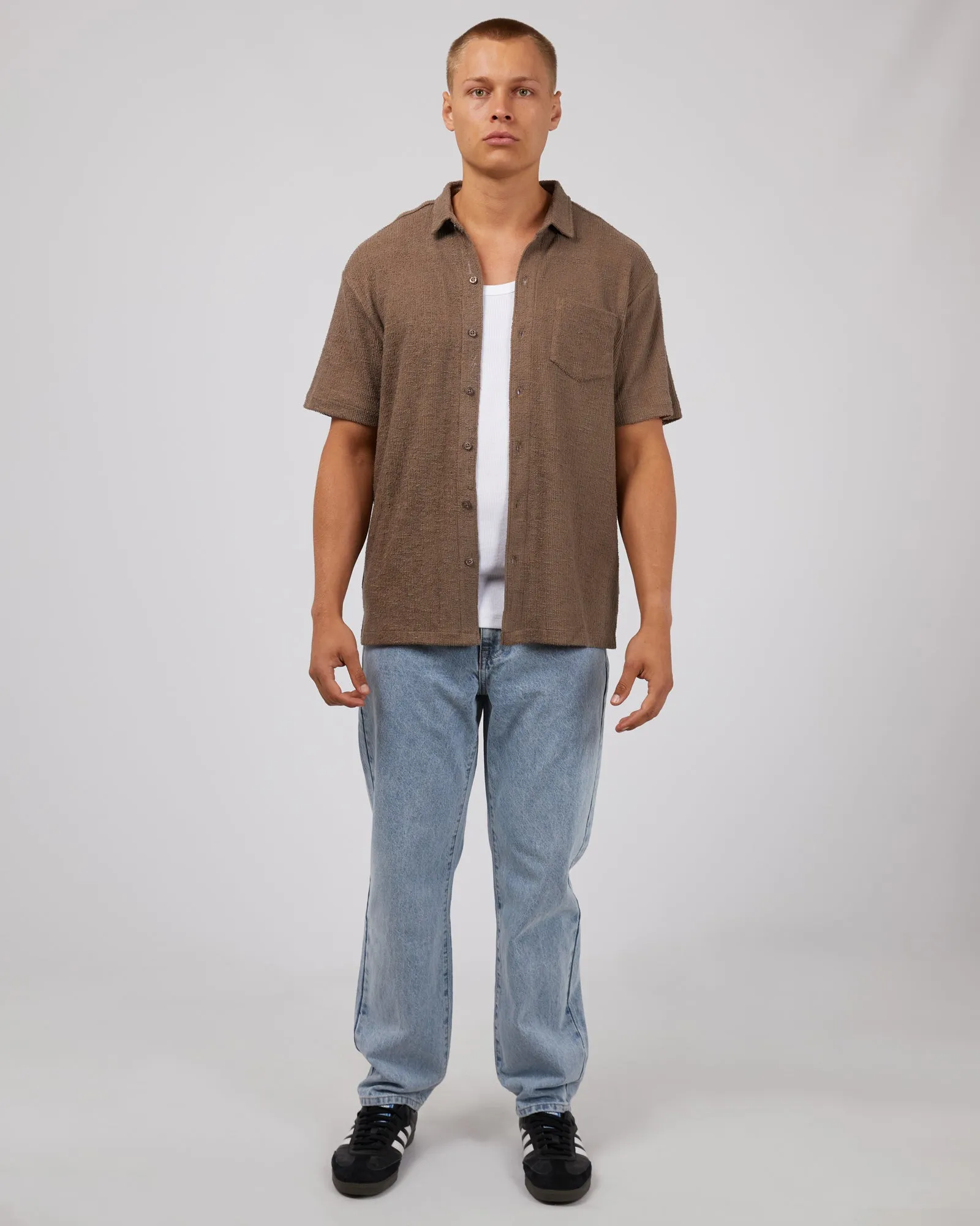 Cove Short Sleeve Shirt Mushroom