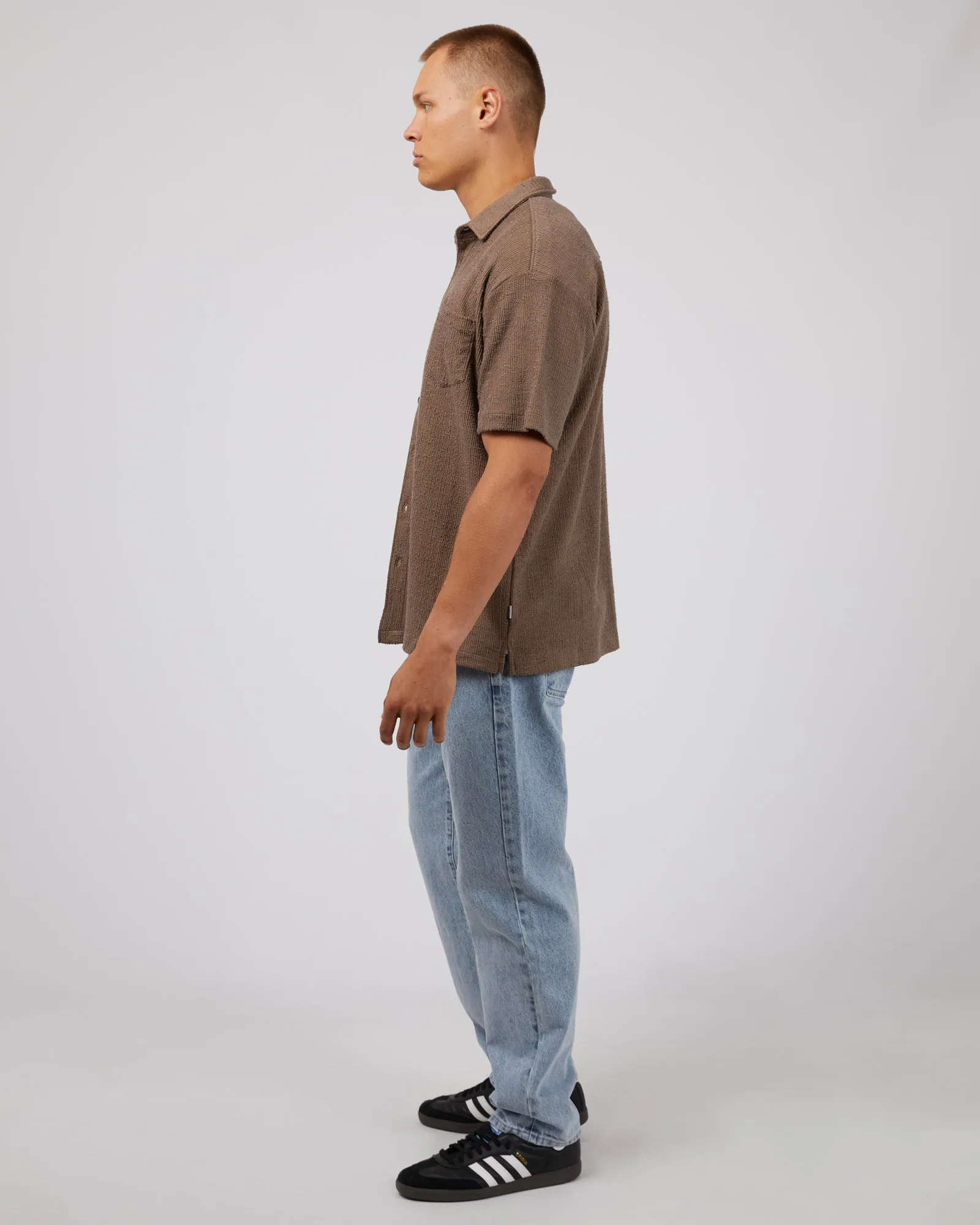 Cove Short Sleeve Shirt Mushroom