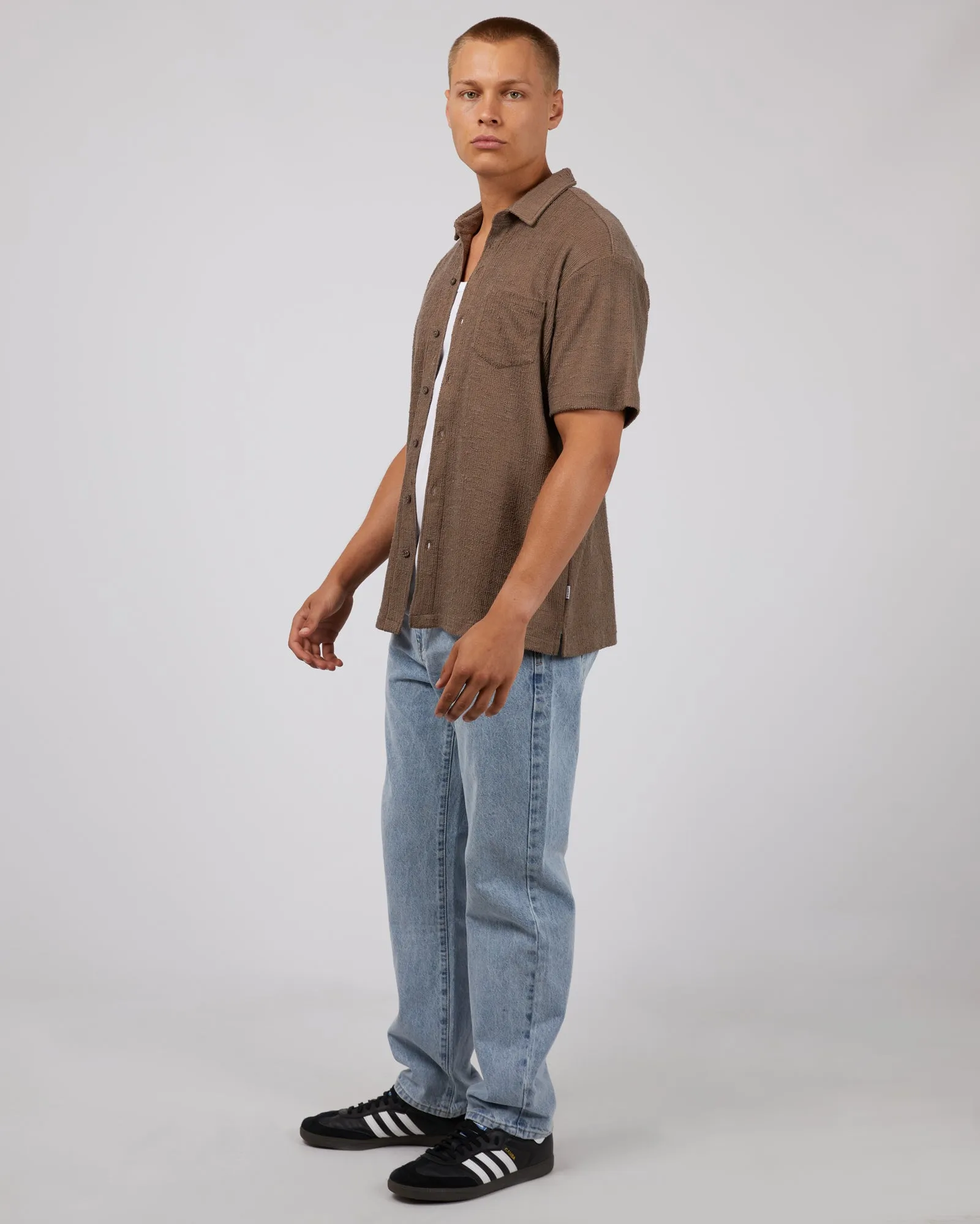 Cove Short Sleeve Shirt Mushroom