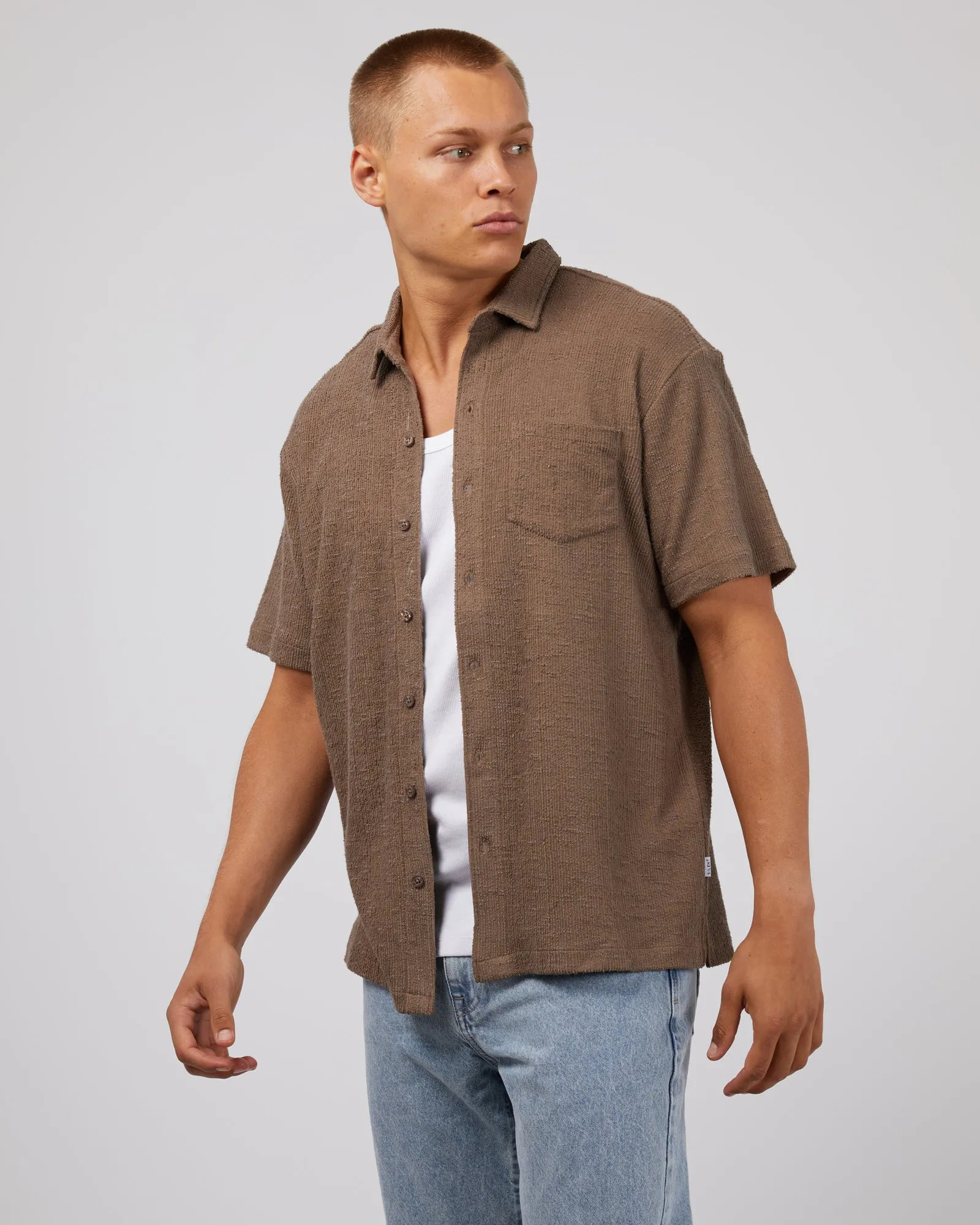 Cove Short Sleeve Shirt Mushroom