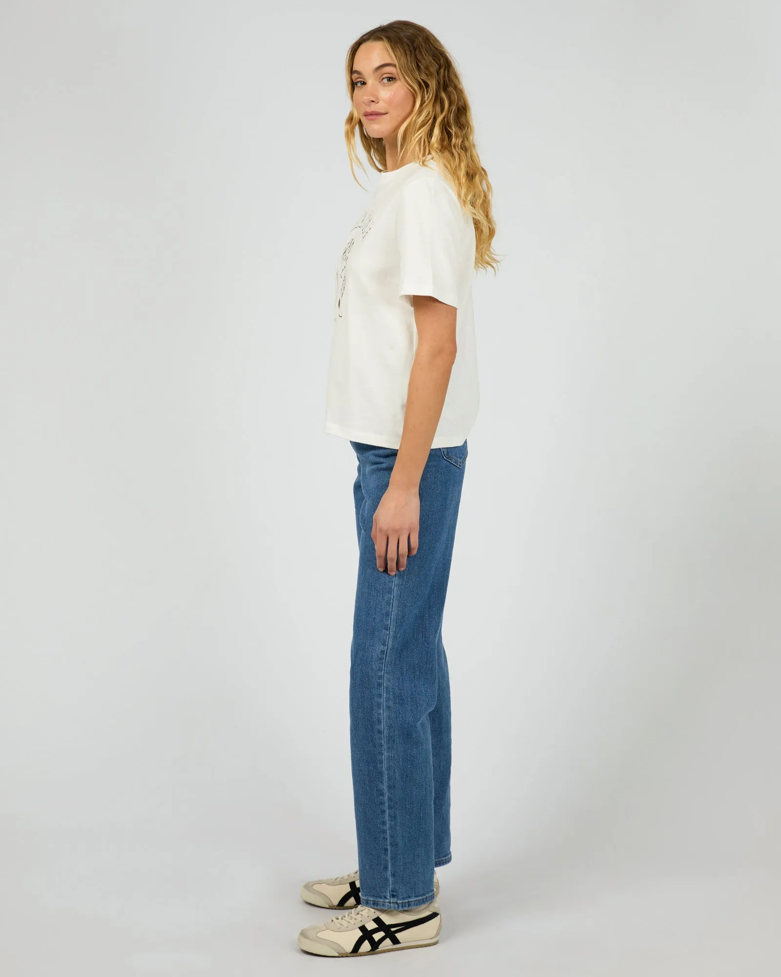 Cowboy Tee Vintage White