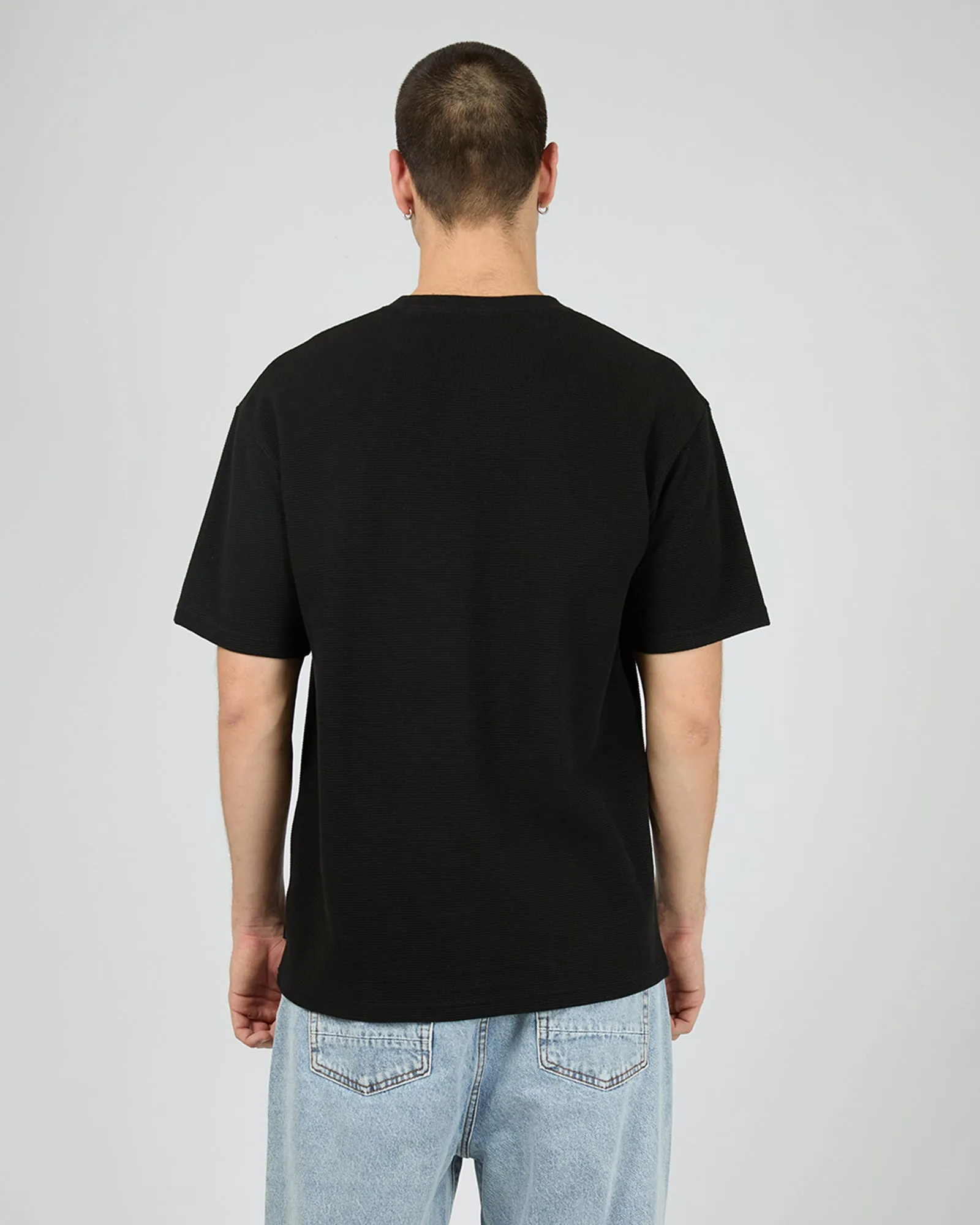 Critical Script Tee Black