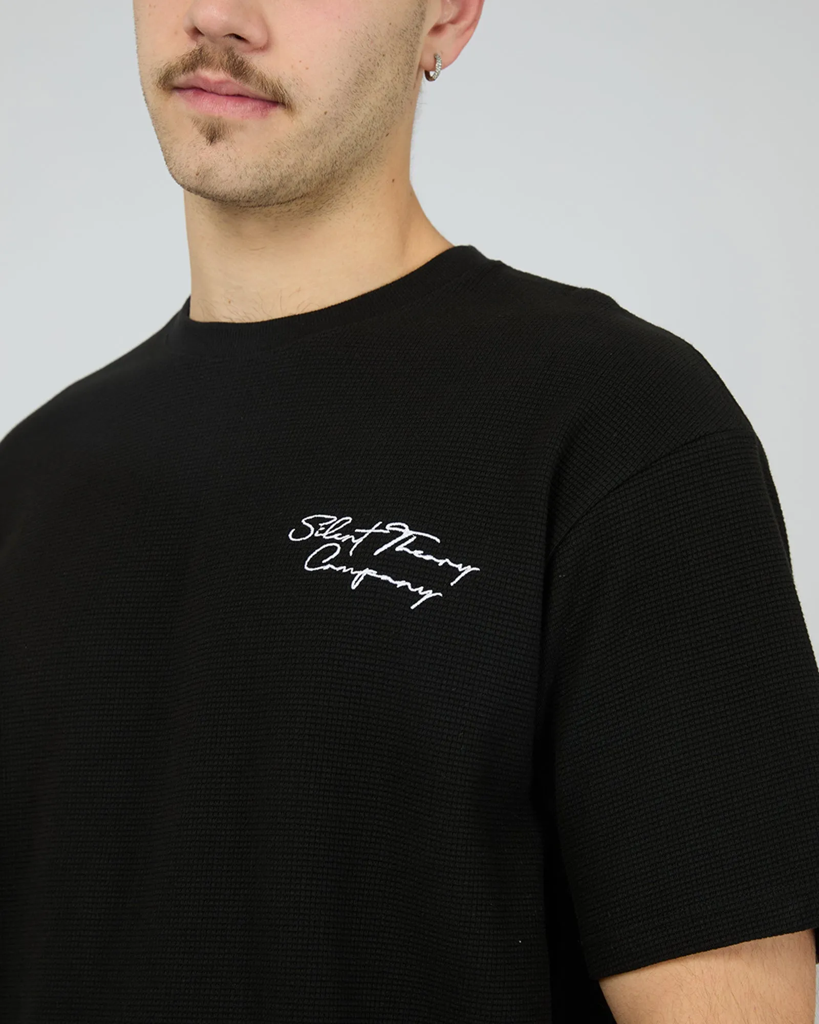 Critical Script Tee Black