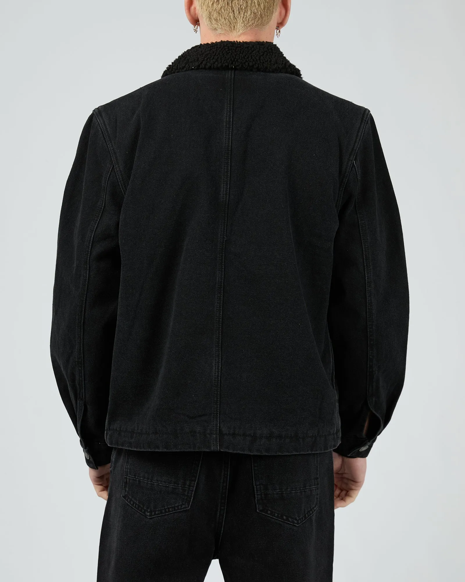 Defuse Jacket Washed Black
