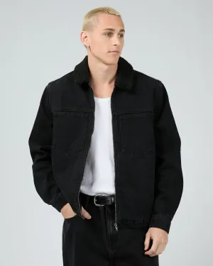 Defuse Jacket Washed Black