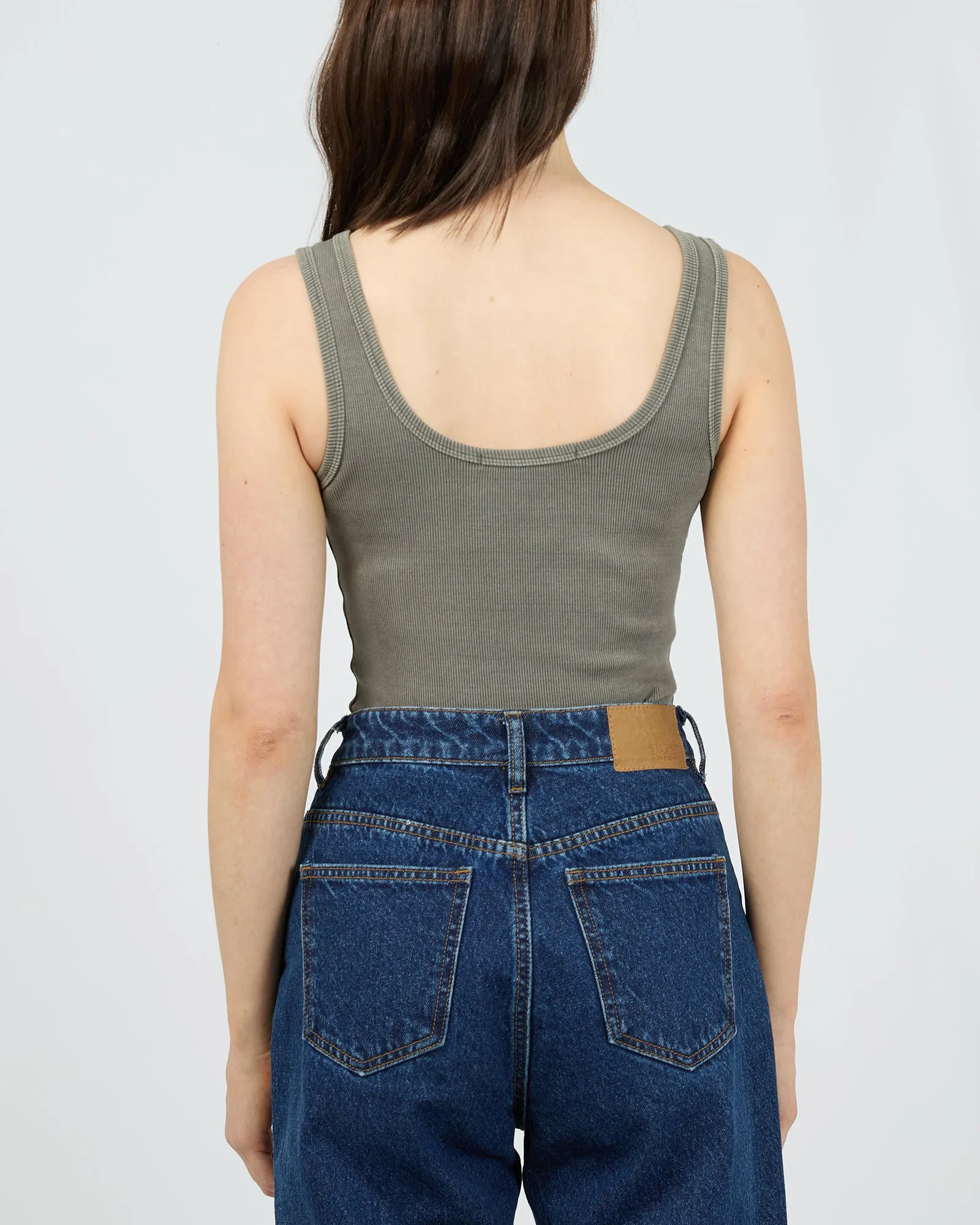 Departed Bodysuit Charcoal