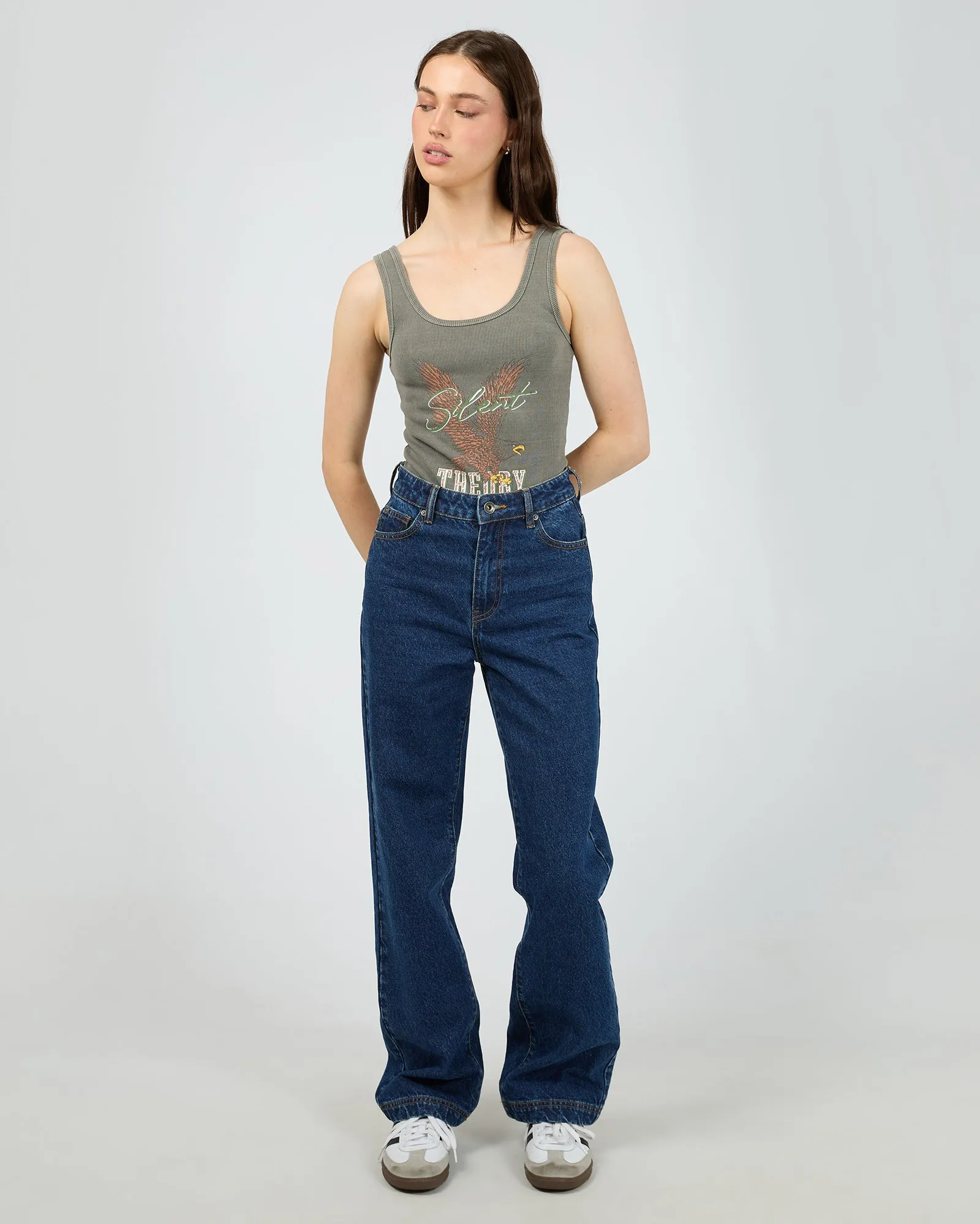 Departed Bodysuit Charcoal