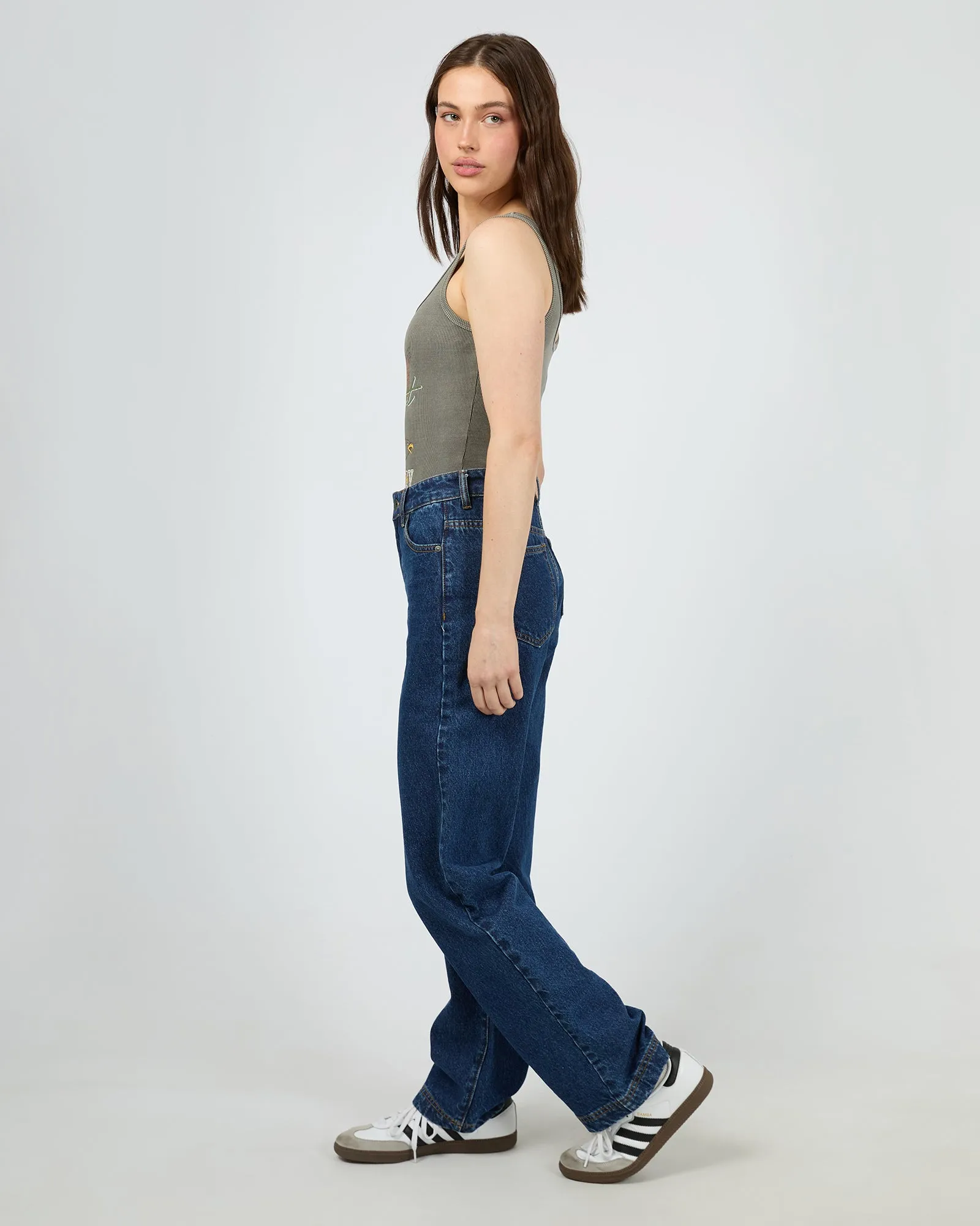 Departed Bodysuit Charcoal