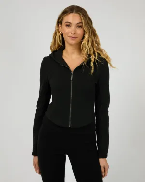 Dua Zip Thru Black