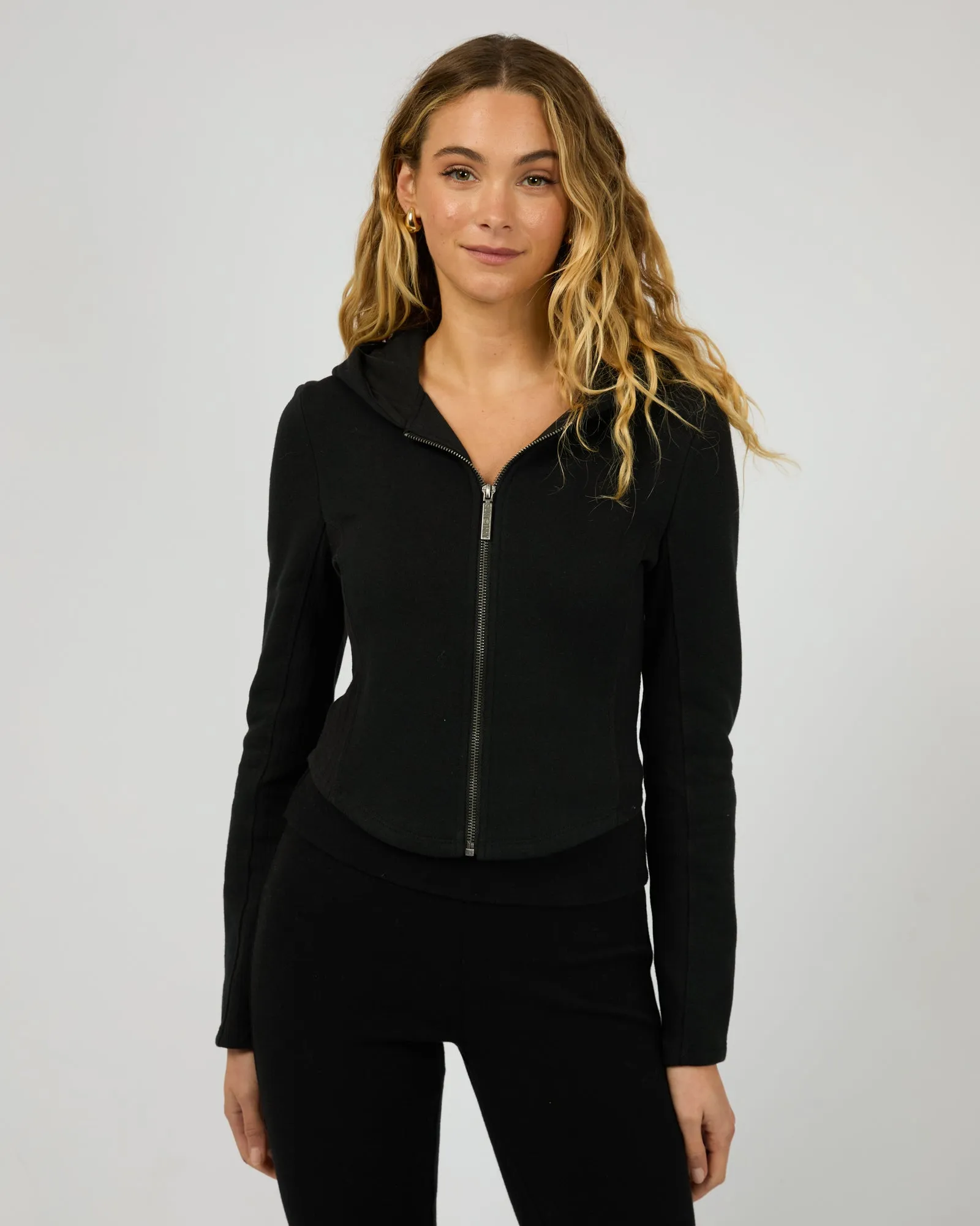 Dua Zip Thru Black