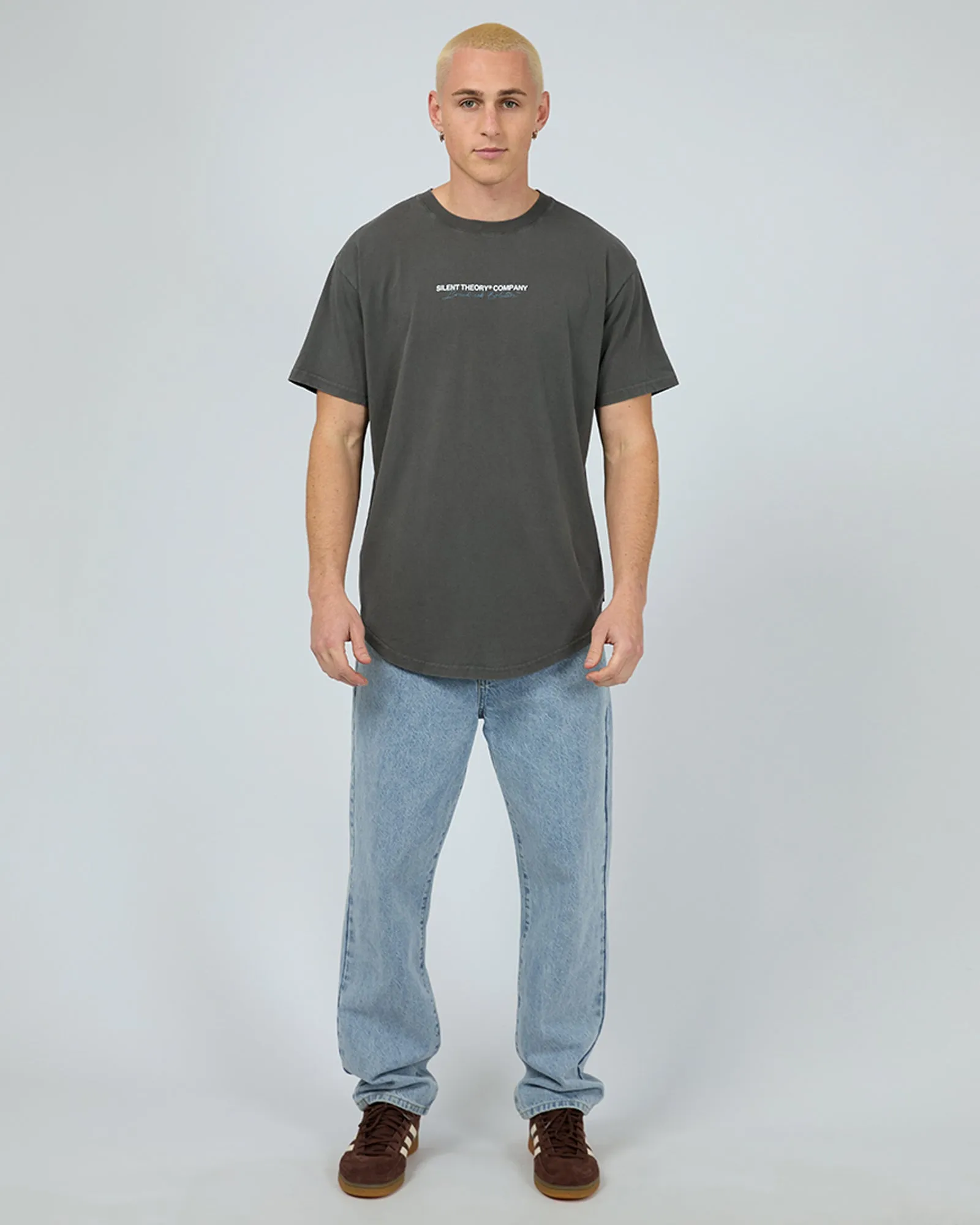 Dual Tee Charcoal