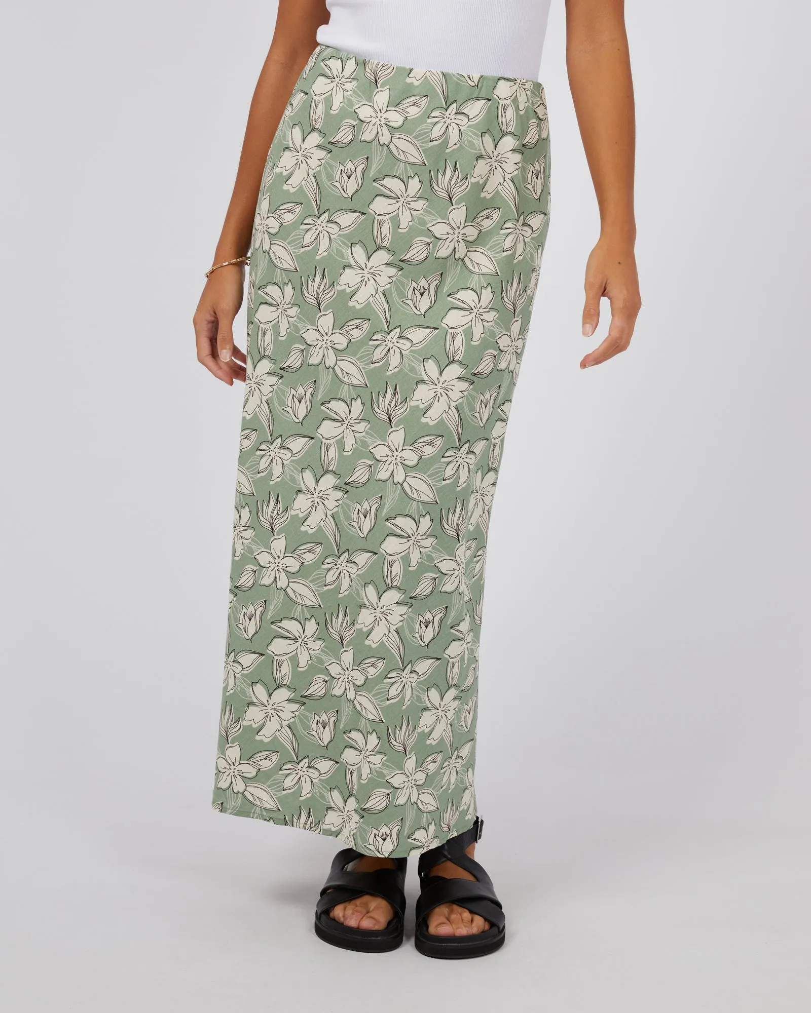 Eden Maxi Skirt Sage