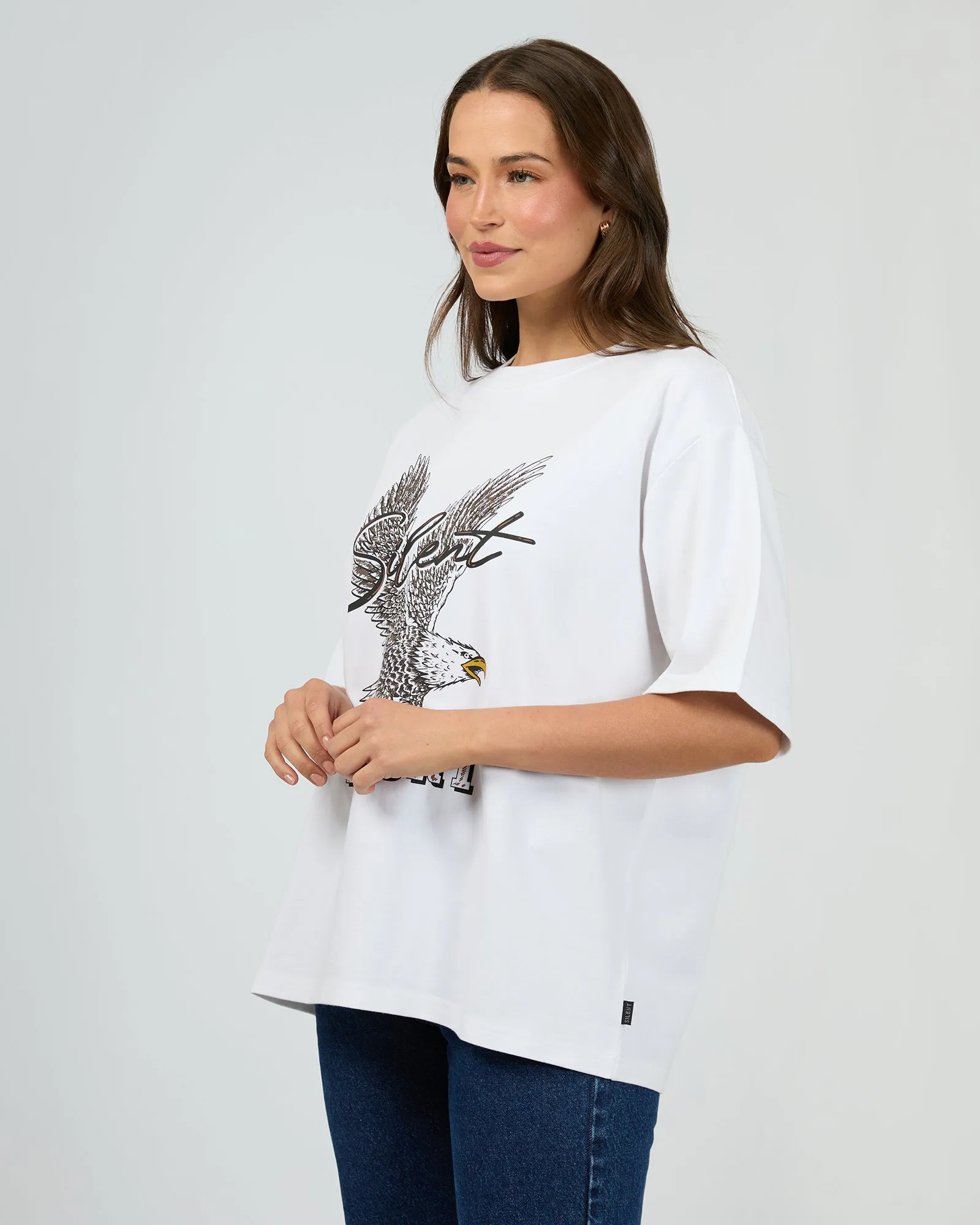 Emblem Tee White