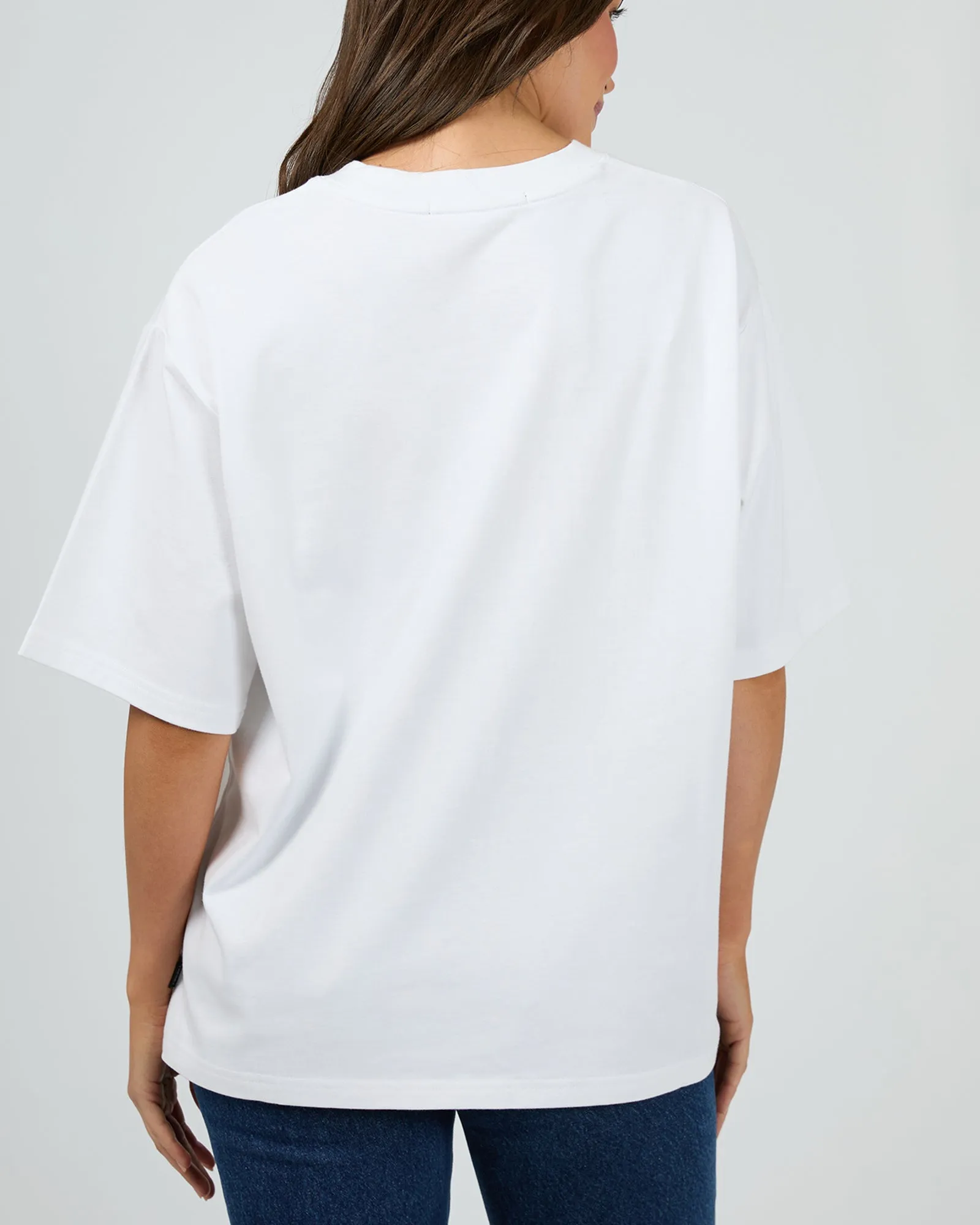 Emblem Tee White